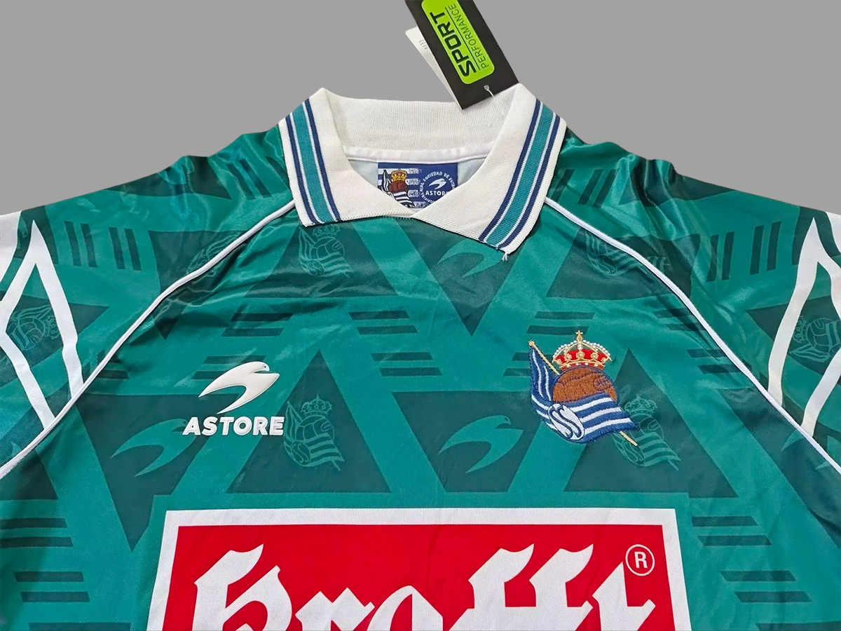 Retro Real Sociedad 1995/96 Away Jersey S-XXL 3