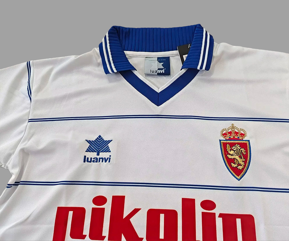 Retro Real Zaragoza 99/00 Home Jersey S-XXL 3