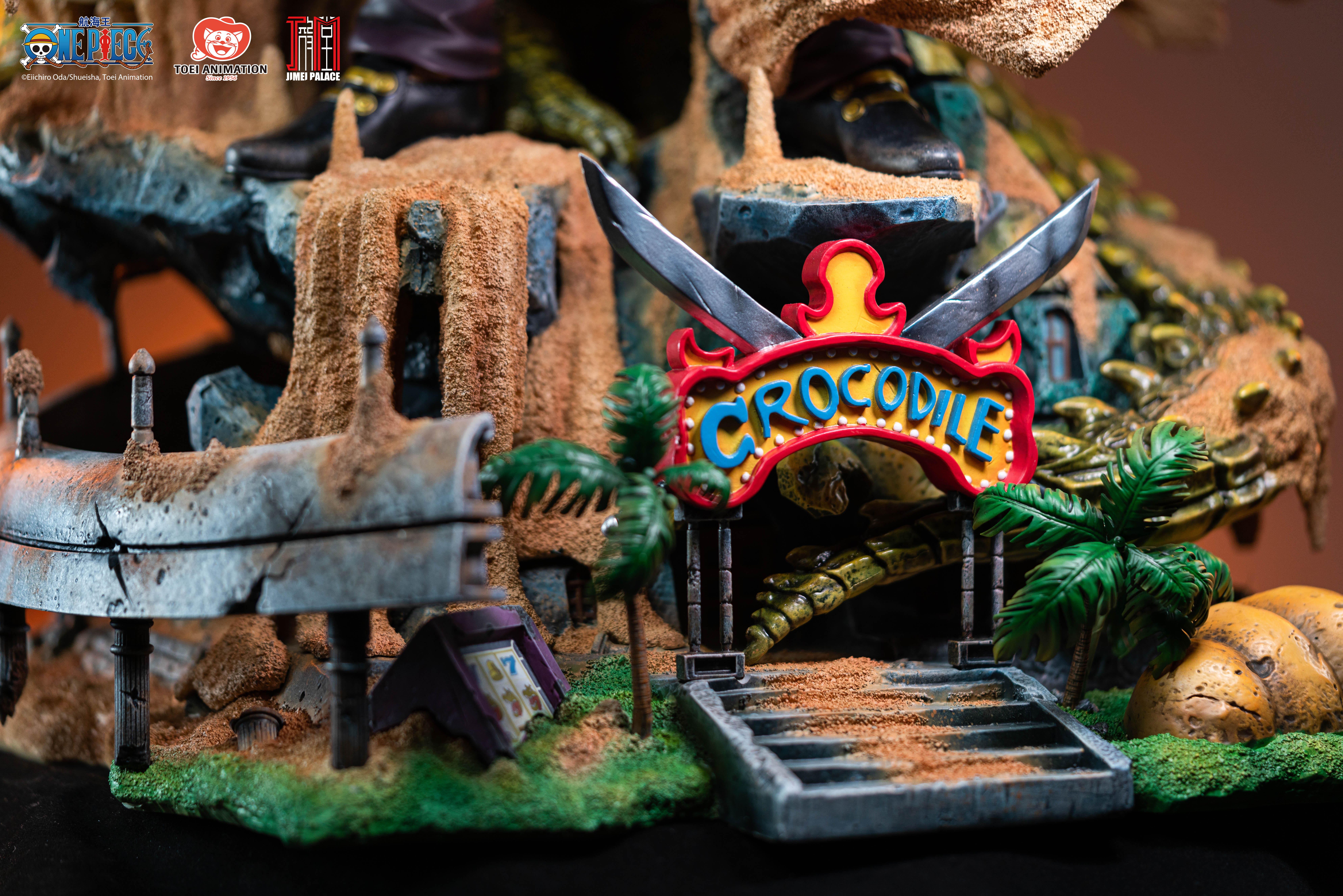 In Stock-JIMEI PALACE- Sir Crocodile Limited edition statue-Authorized