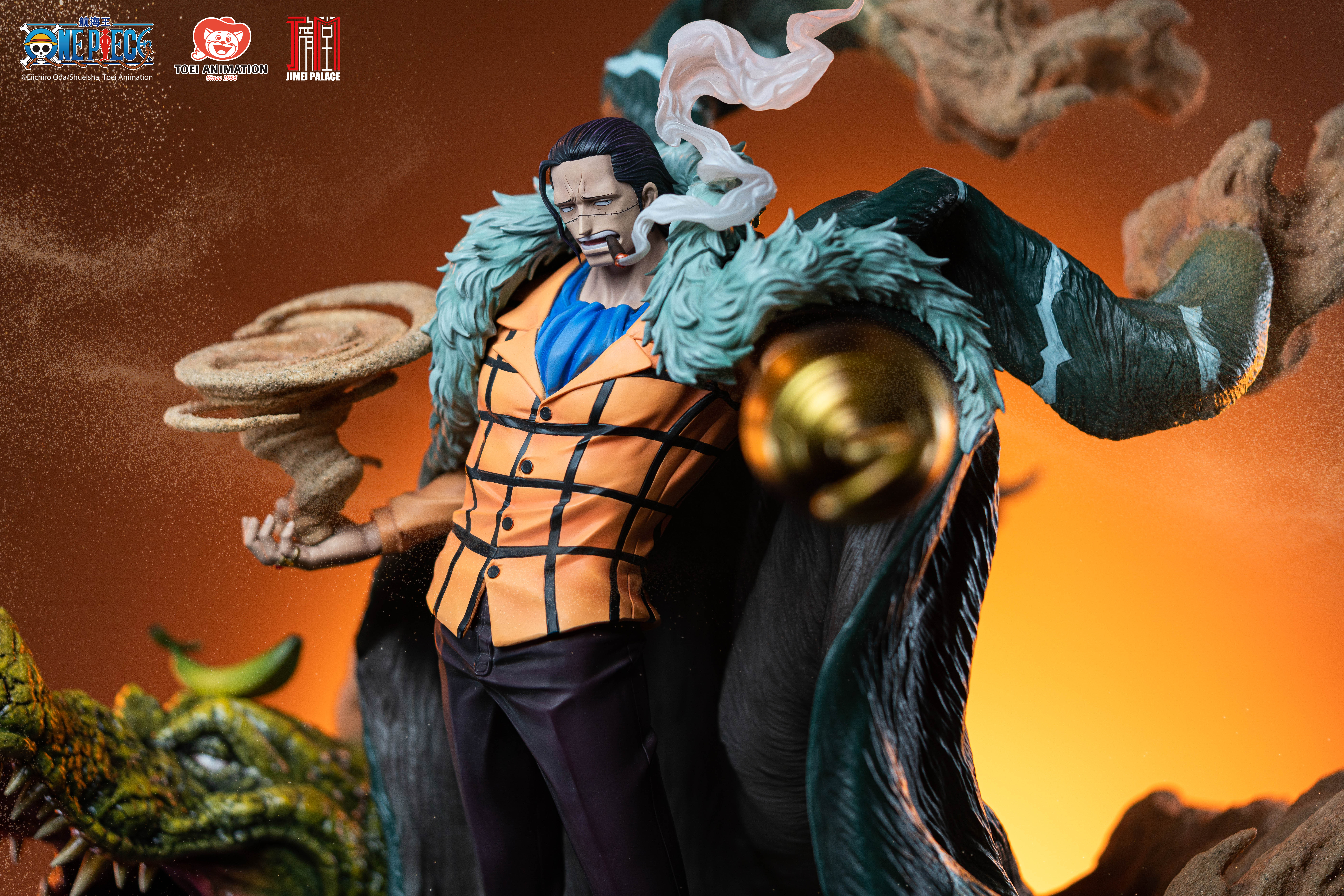 In Stock-JIMEI PALACE- Sir Crocodile Limited edition statue-Authorized