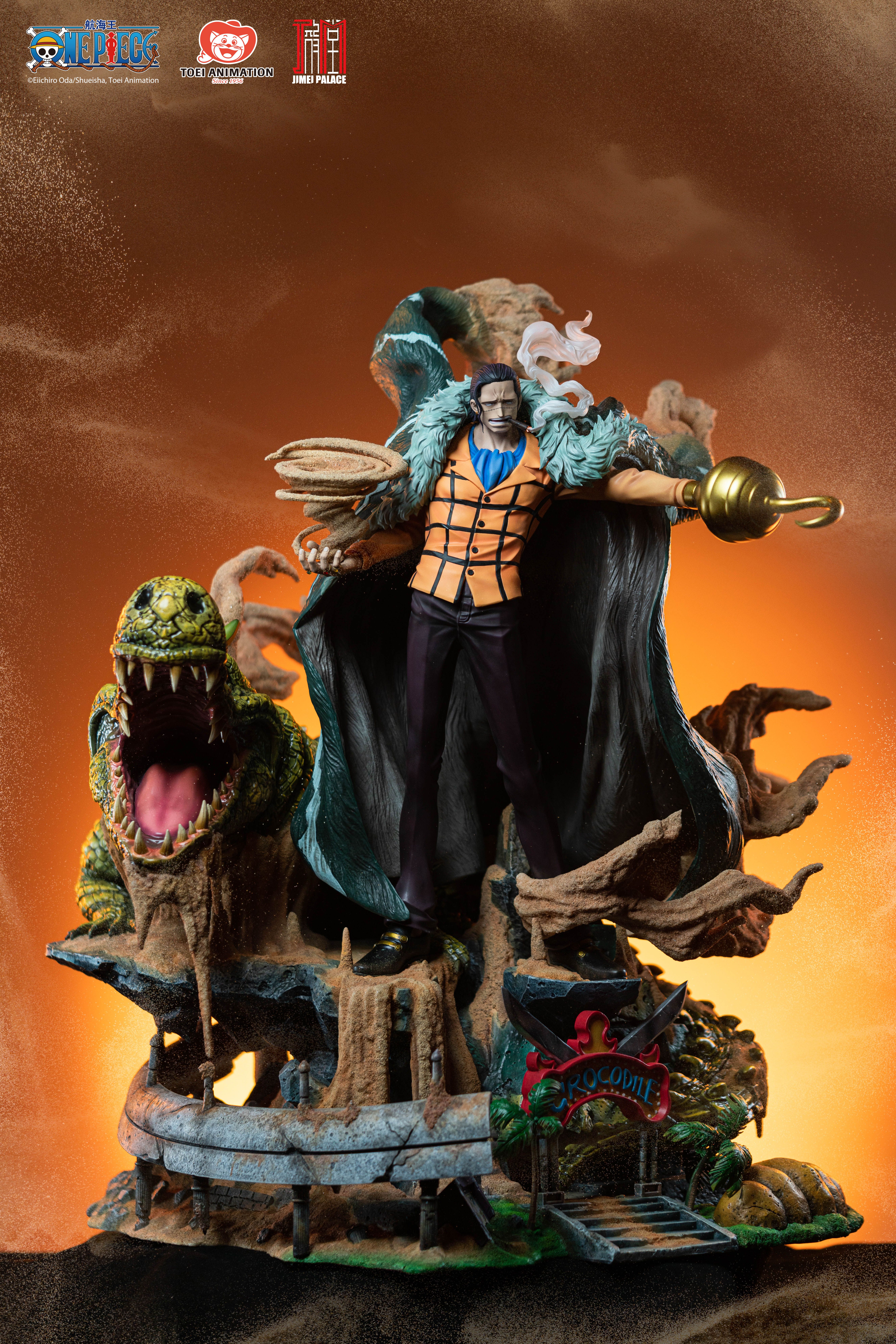 In Stock-JIMEI PALACE- Sir Crocodile Limited edition statue-Authorized