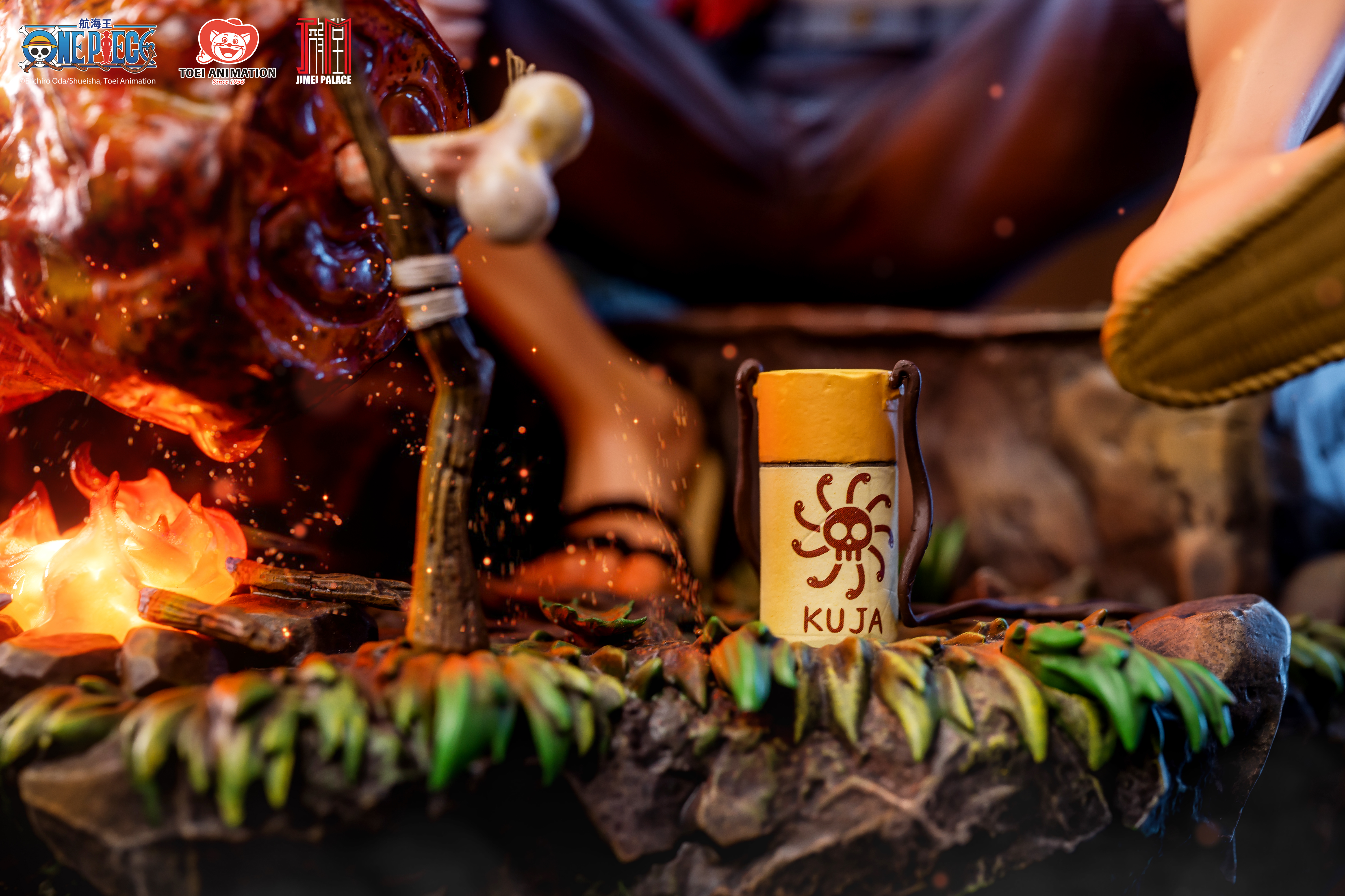 In Stock-JIMEI PALACE- Luffy & Rayleigh Limited Edition Statue-Authorized