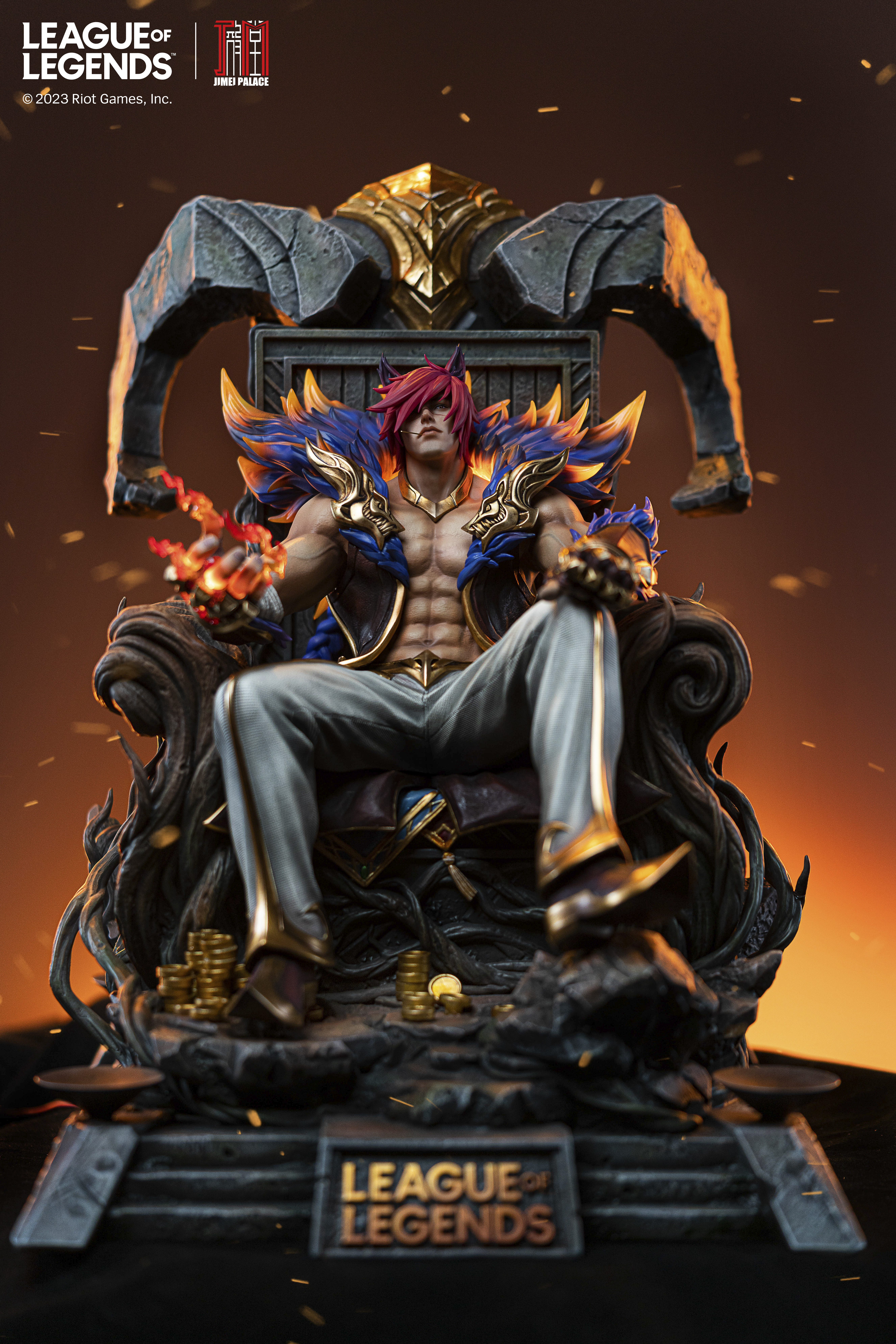 Pre-order-JIMEI PALACE- < League of Legends>  Sett Limited Edition Statue-Authorized