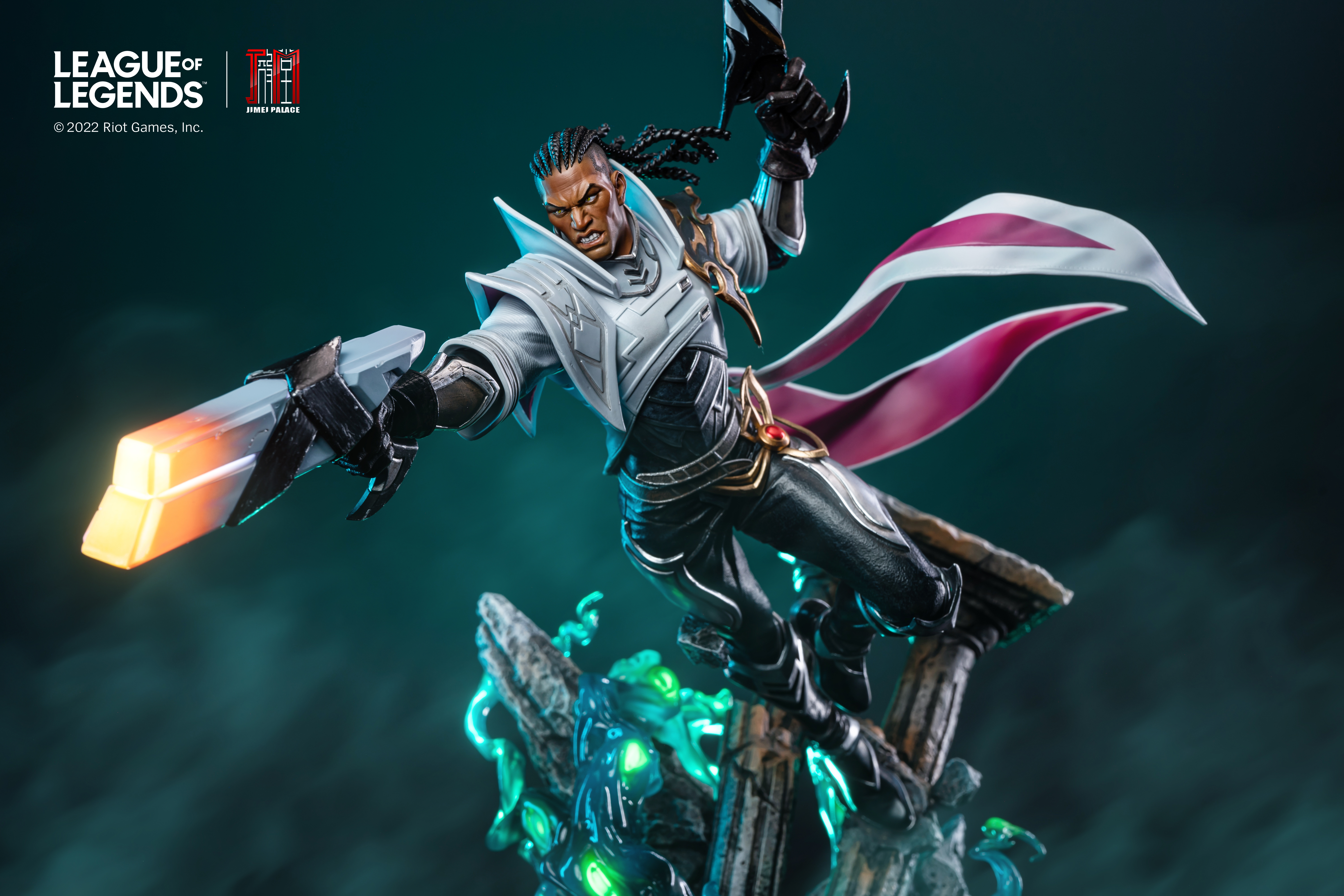 In Stock-JIMEI PALACE- < League of Legends>  Lucian Limited edition statue-Authorized