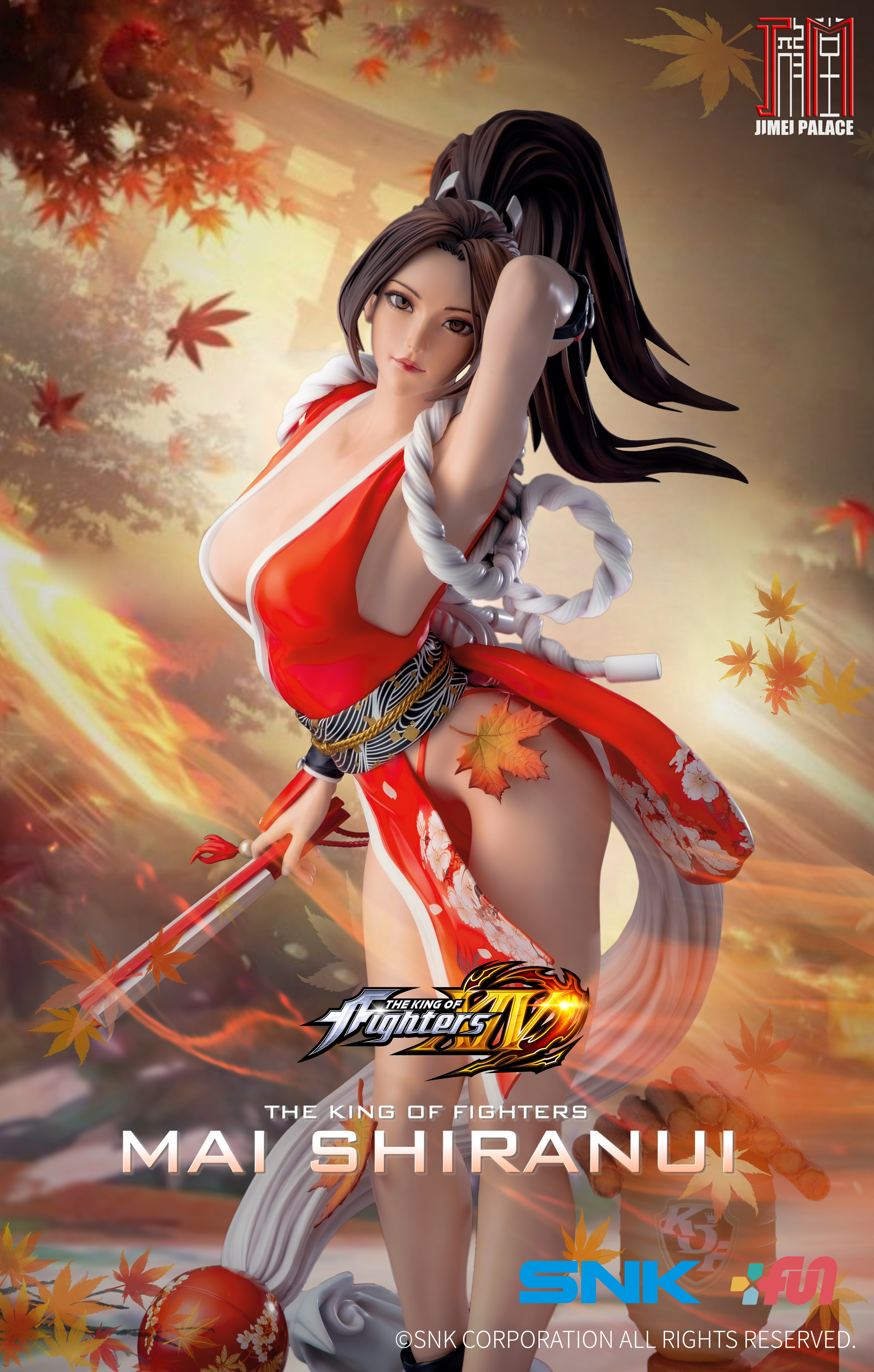 JIMEI PALACE- <THE KING OF FIGHTERS> 1:1 MAI SHIRANUI Limited edition statue-Authorized
