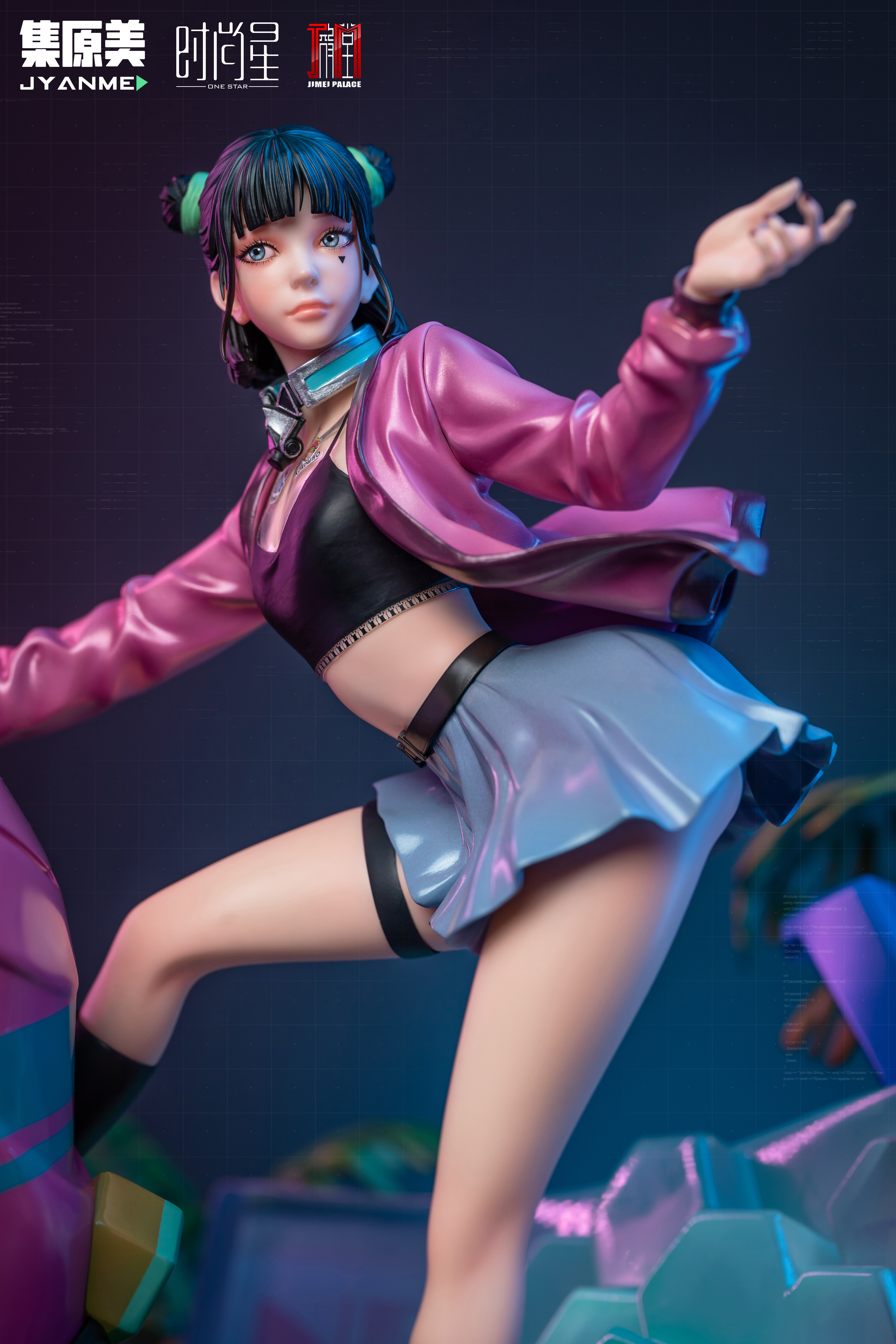 JIMEI PALACE-JYANME Limited edition statue