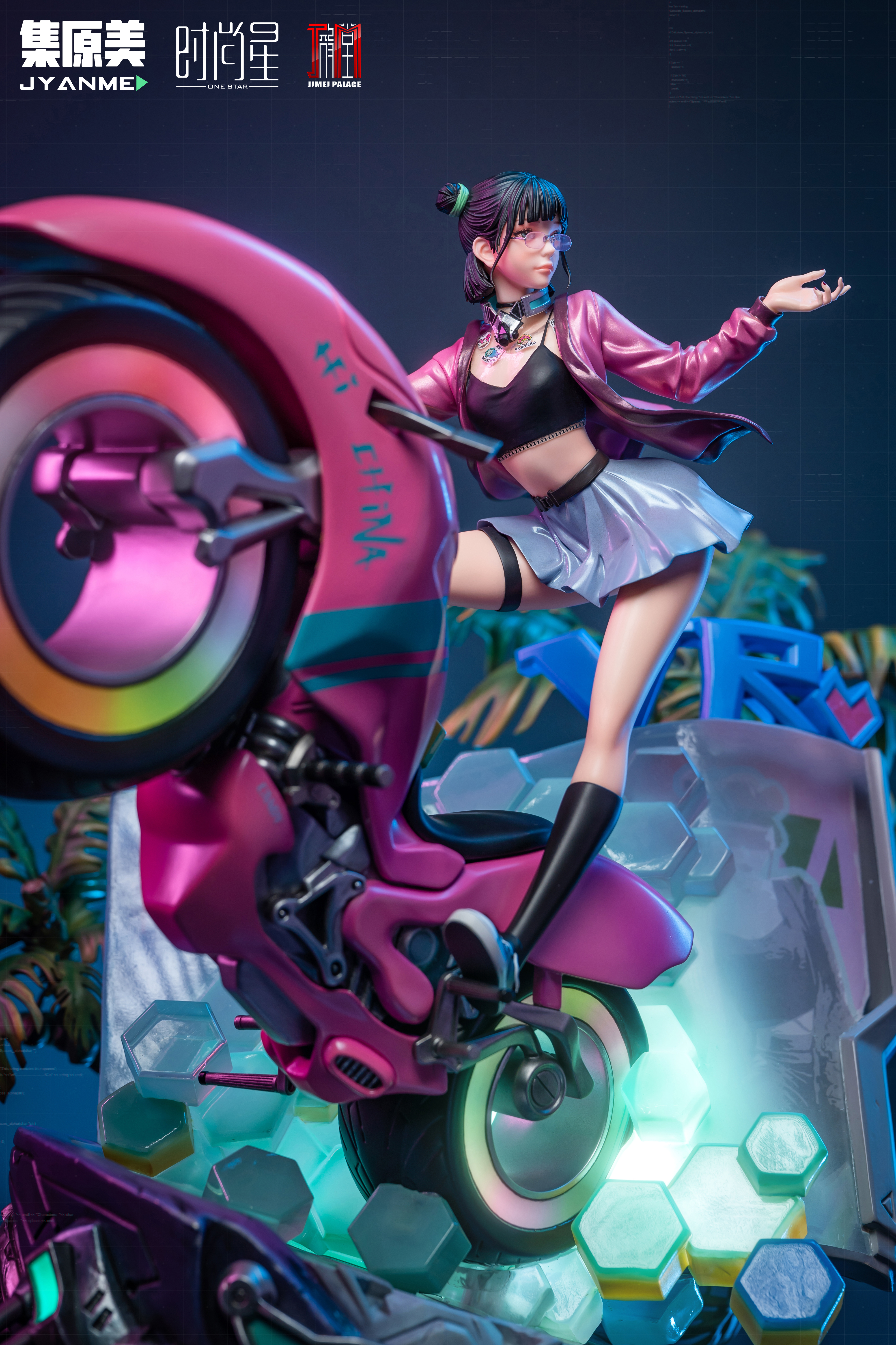 JIMEI PALACE-JYANME Limited edition statue