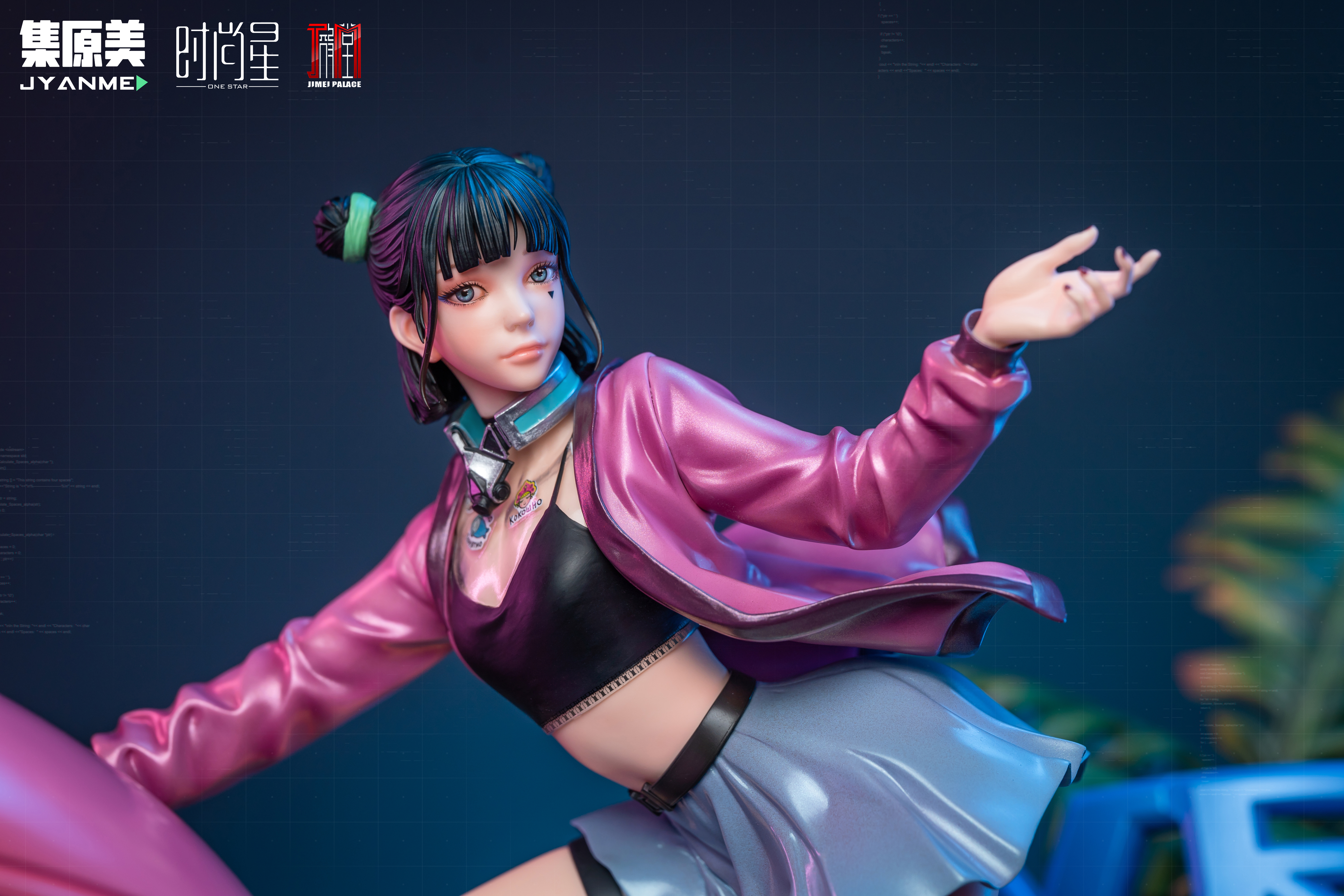 JIMEI PALACE-JYANME Limited edition statue