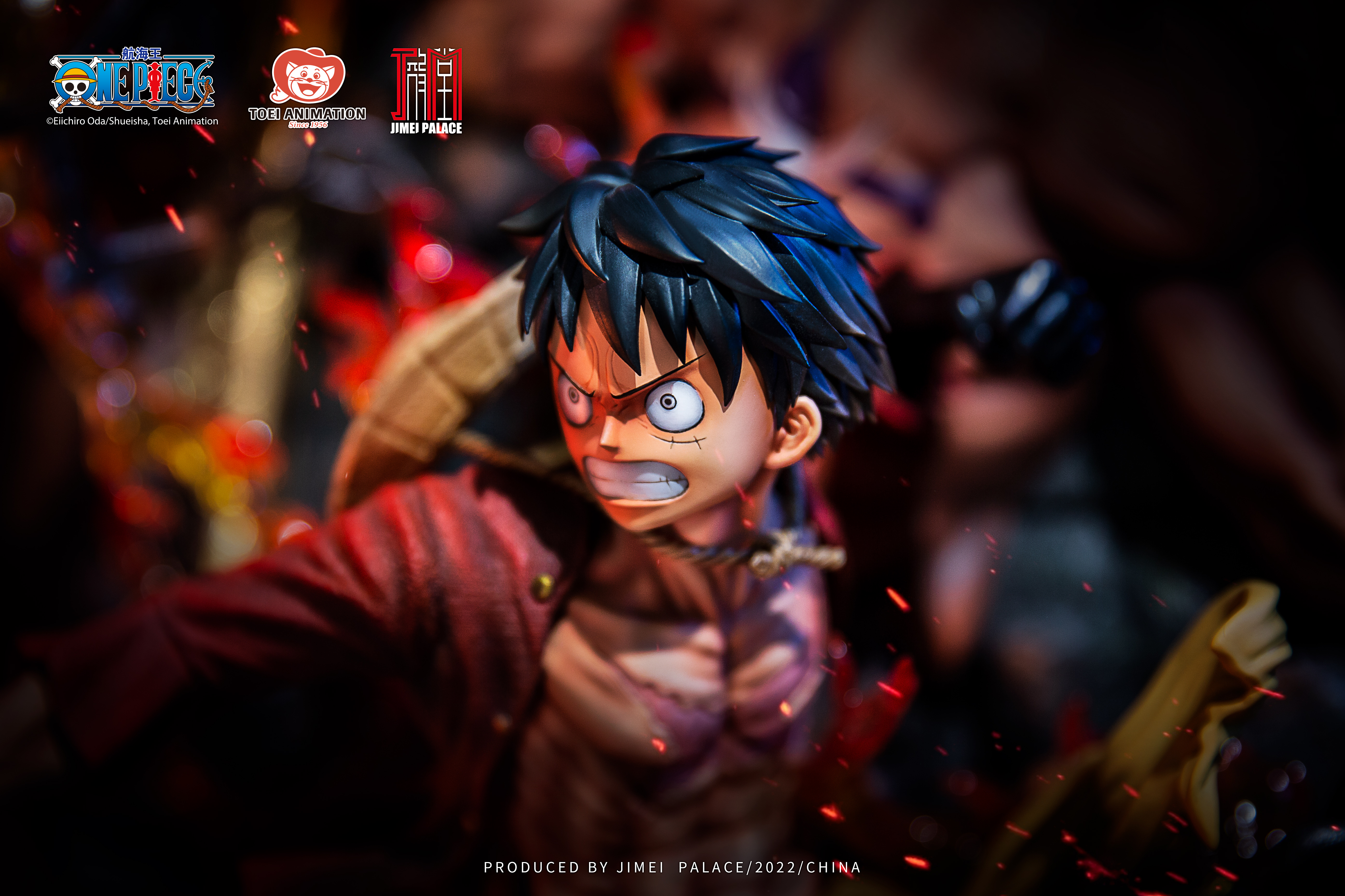 JIMEI PALACE- <One Piece> LUFFY & ACE Limited edition statue-Authorized