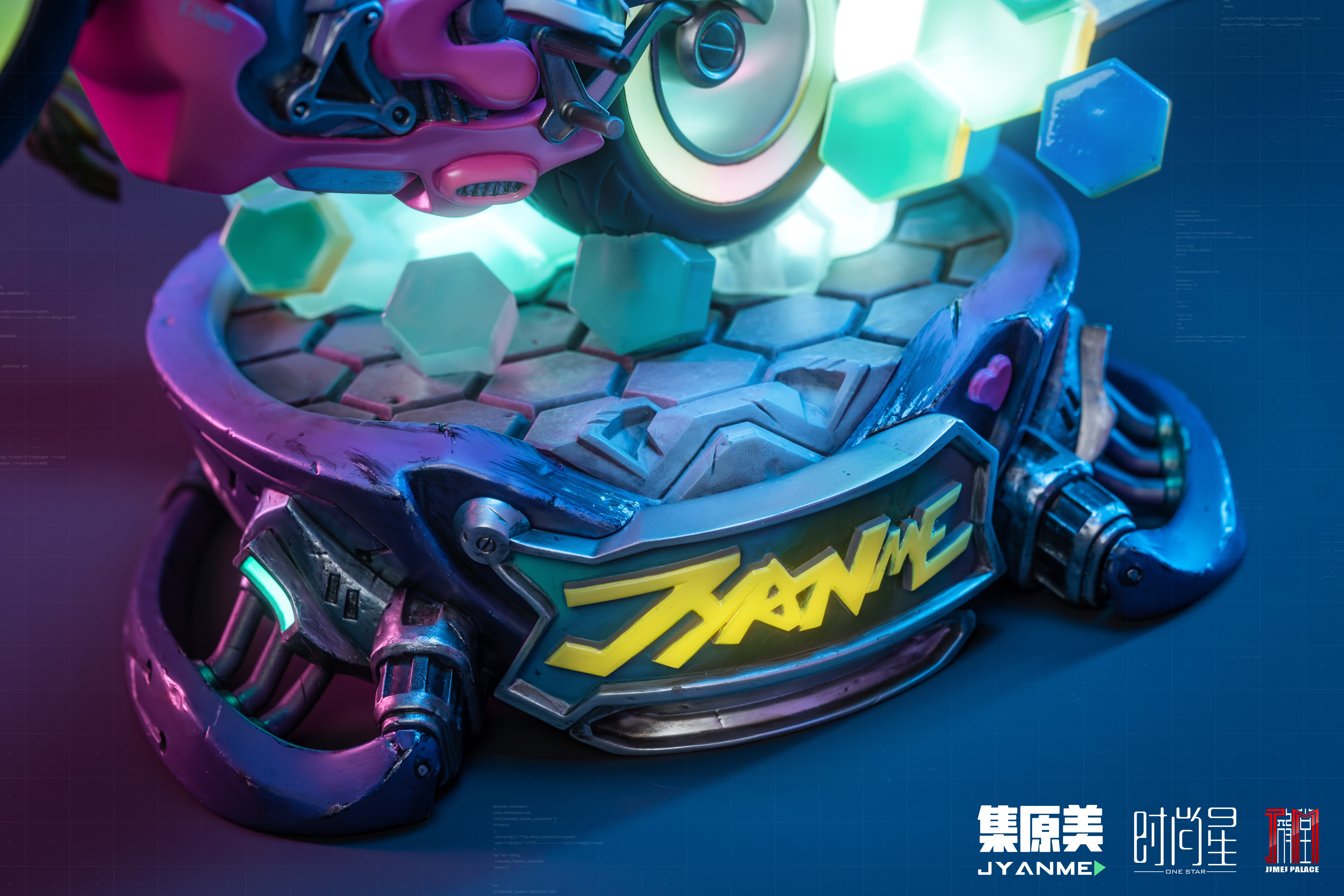 JIMEI PALACE-JYANME Limited edition statue