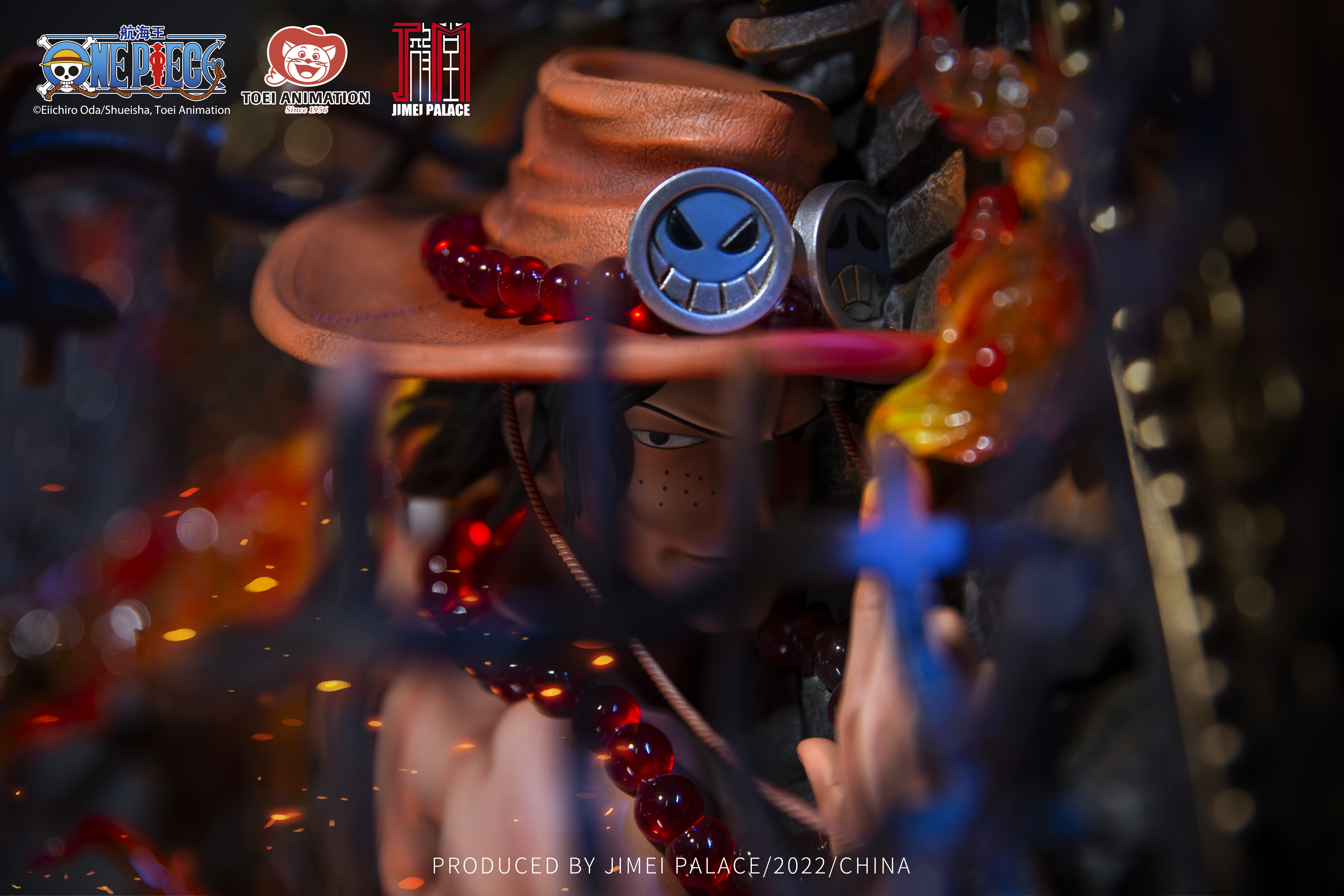JIMEI PALACE- <One Piece> LUFFY & ACE Limited edition statue-Authorized