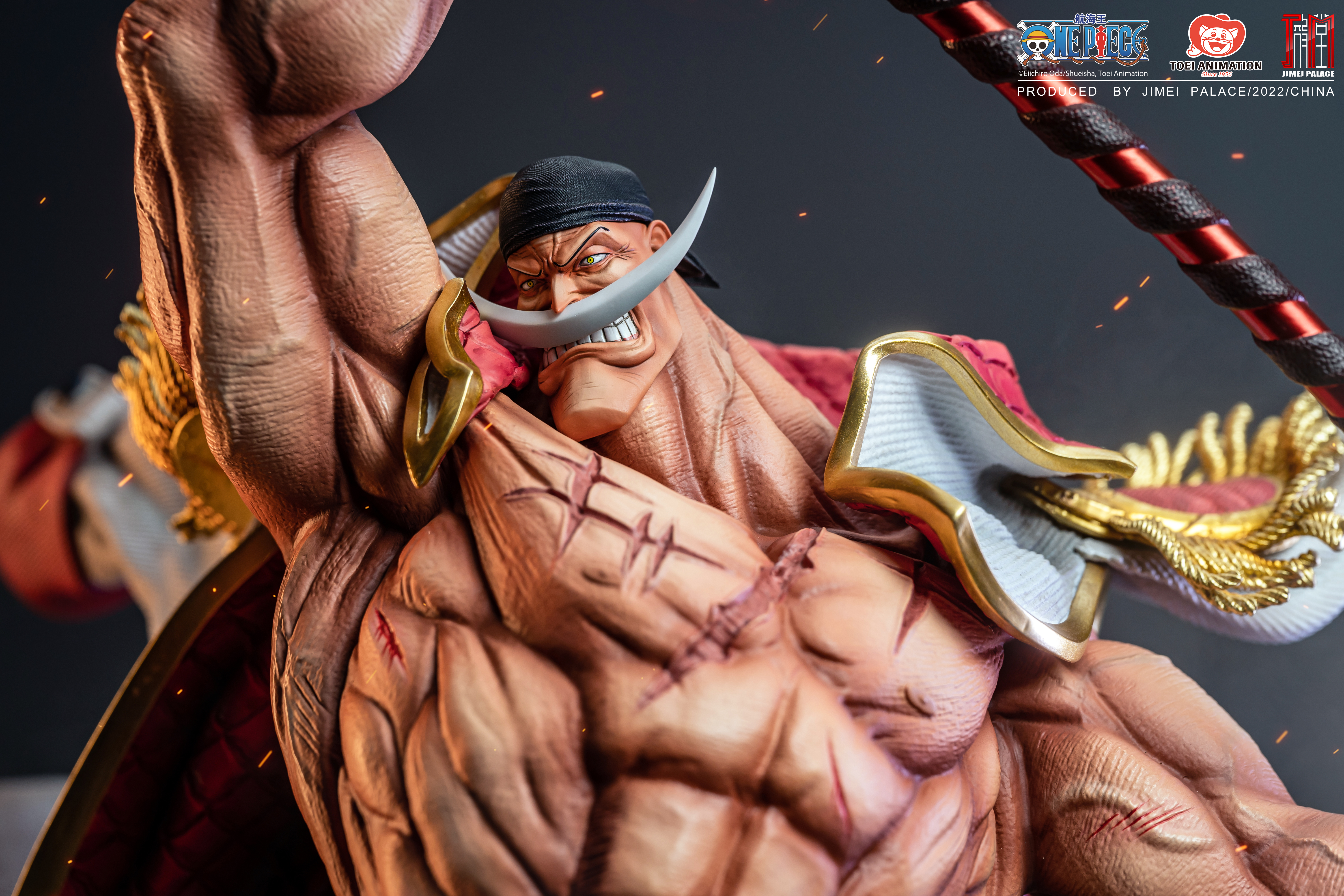JIMEI PALACE- <One Piece>Edward Newgate-WhiteBeard- Limited edition statue-Authorized