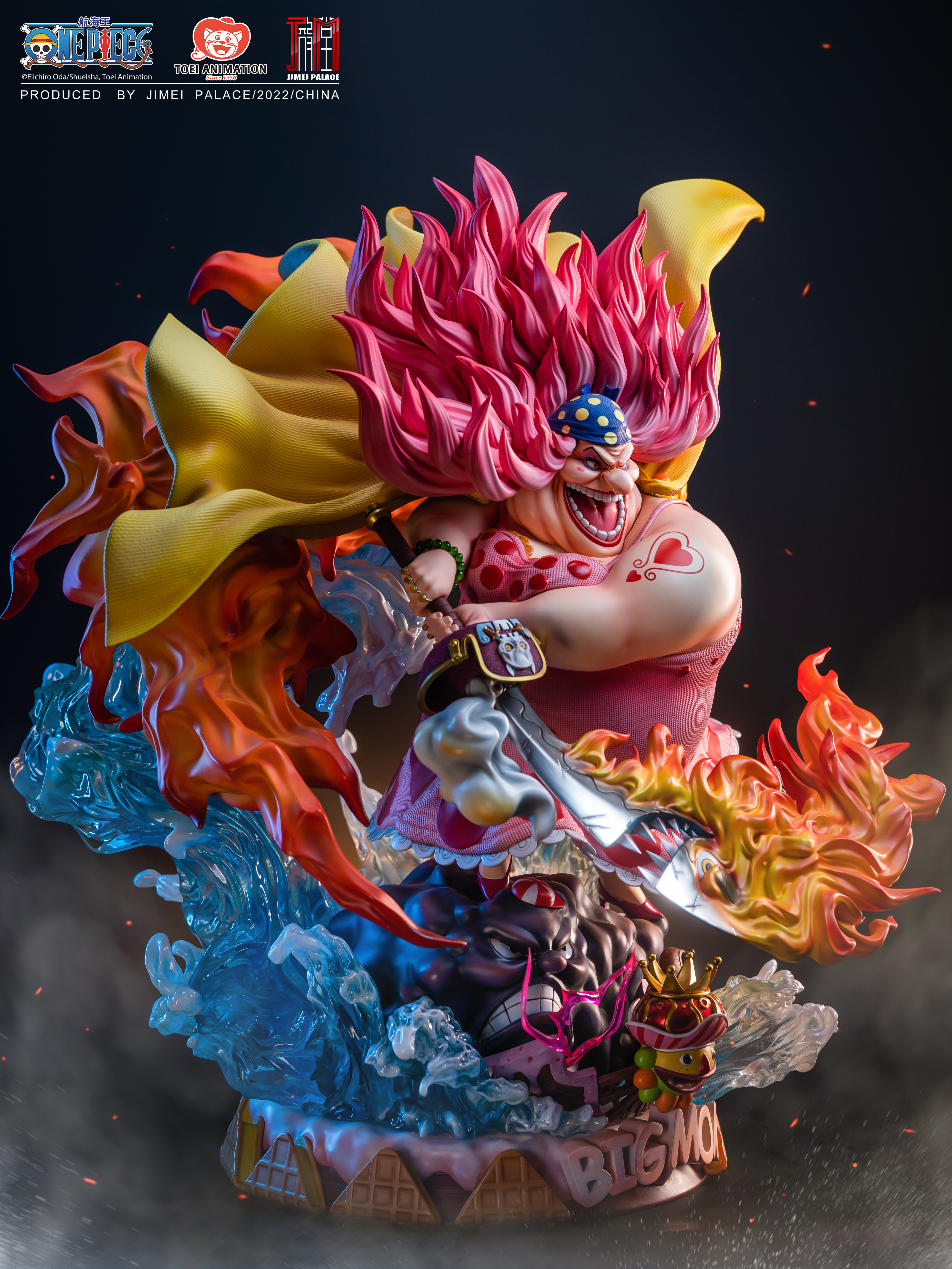 JIMEI PALACE- <One Piece> Big Mom -Charlotte Linlin- Limited edition statue-Authorized