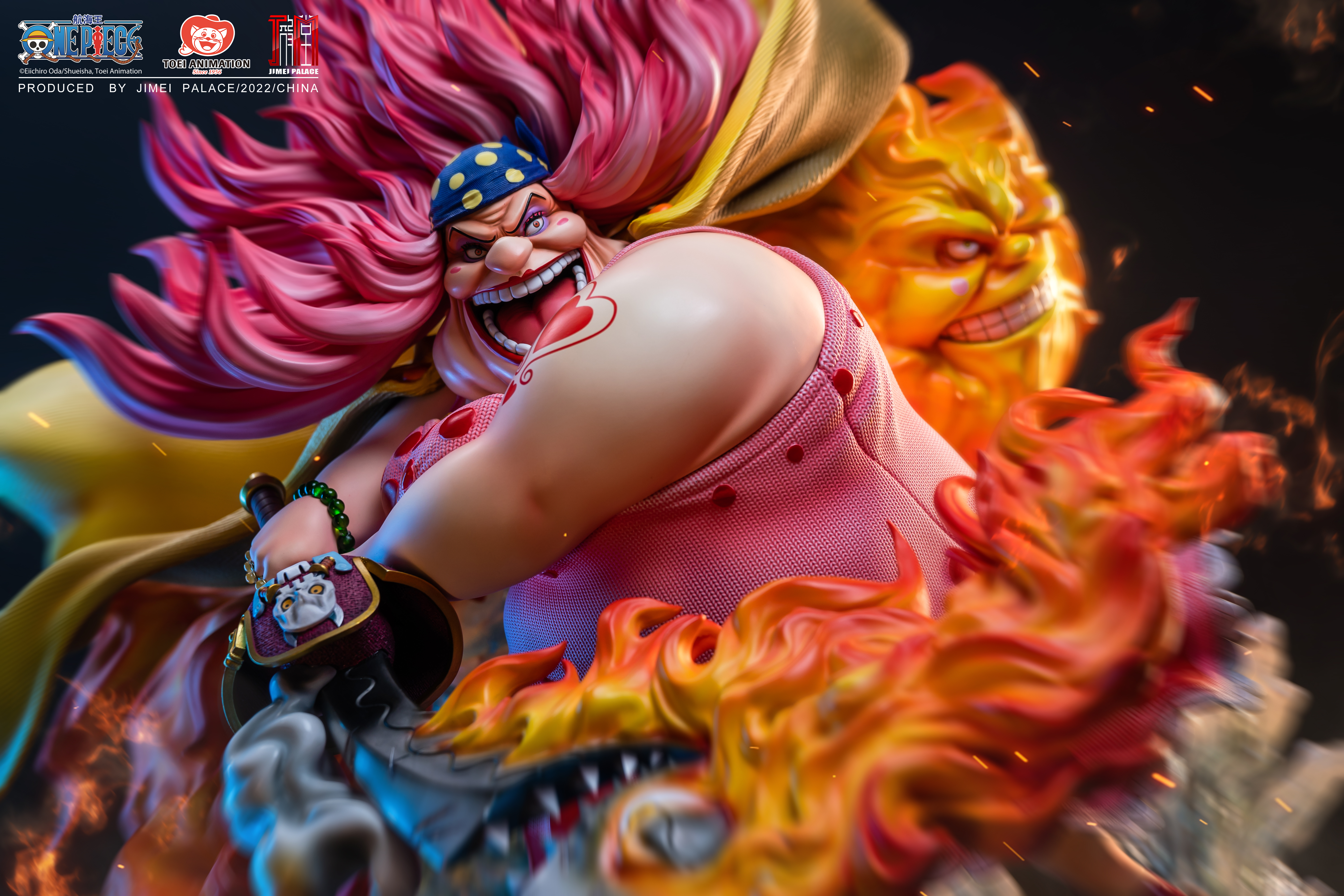 JIMEI PALACE- <One Piece> Big Mom -Charlotte Linlin- Limited edition statue-Authorized