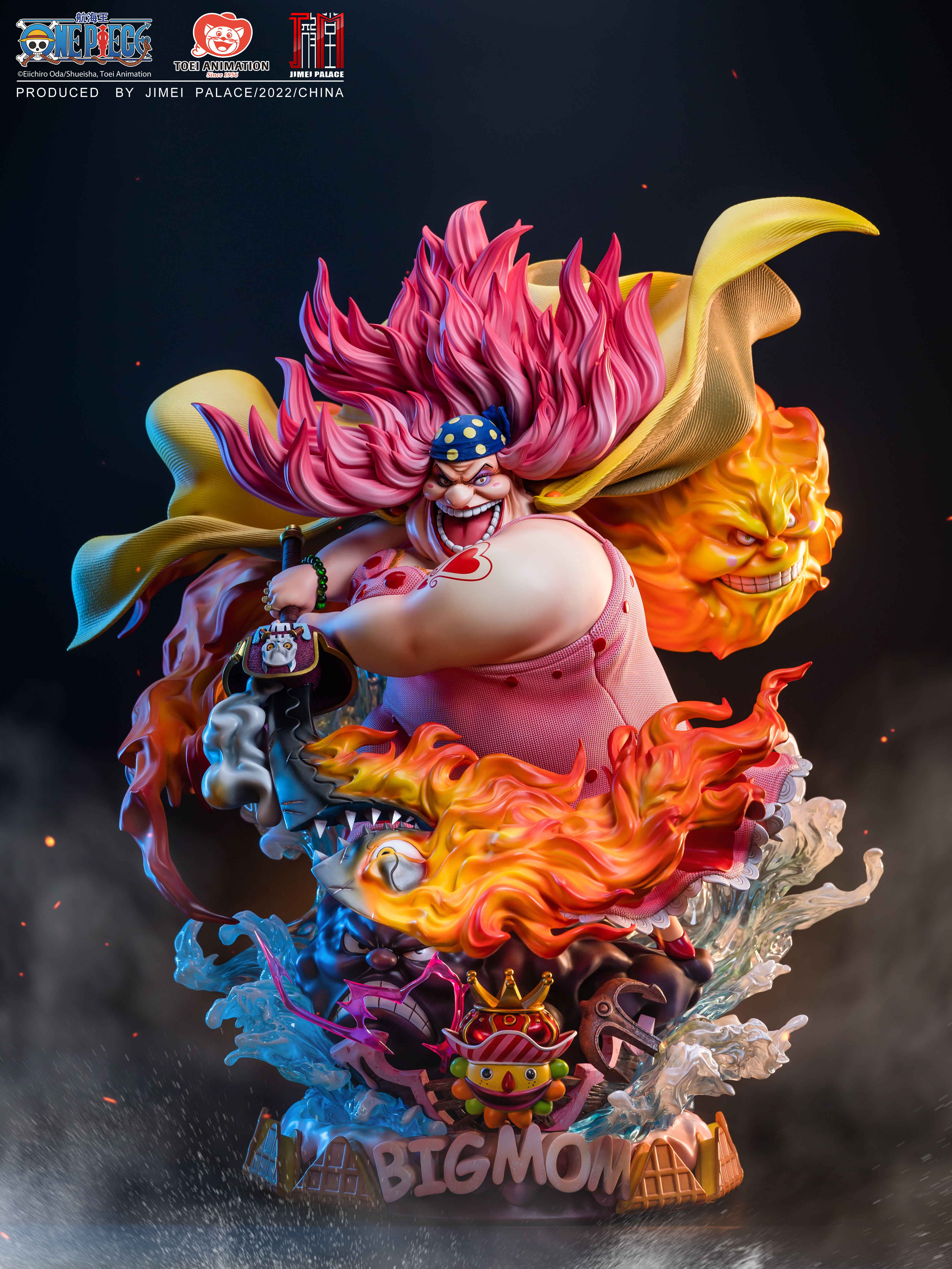 JIMEI PALACE- <One Piece> Big Mom -Charlotte Linlin- Limited edition statue-Authorized