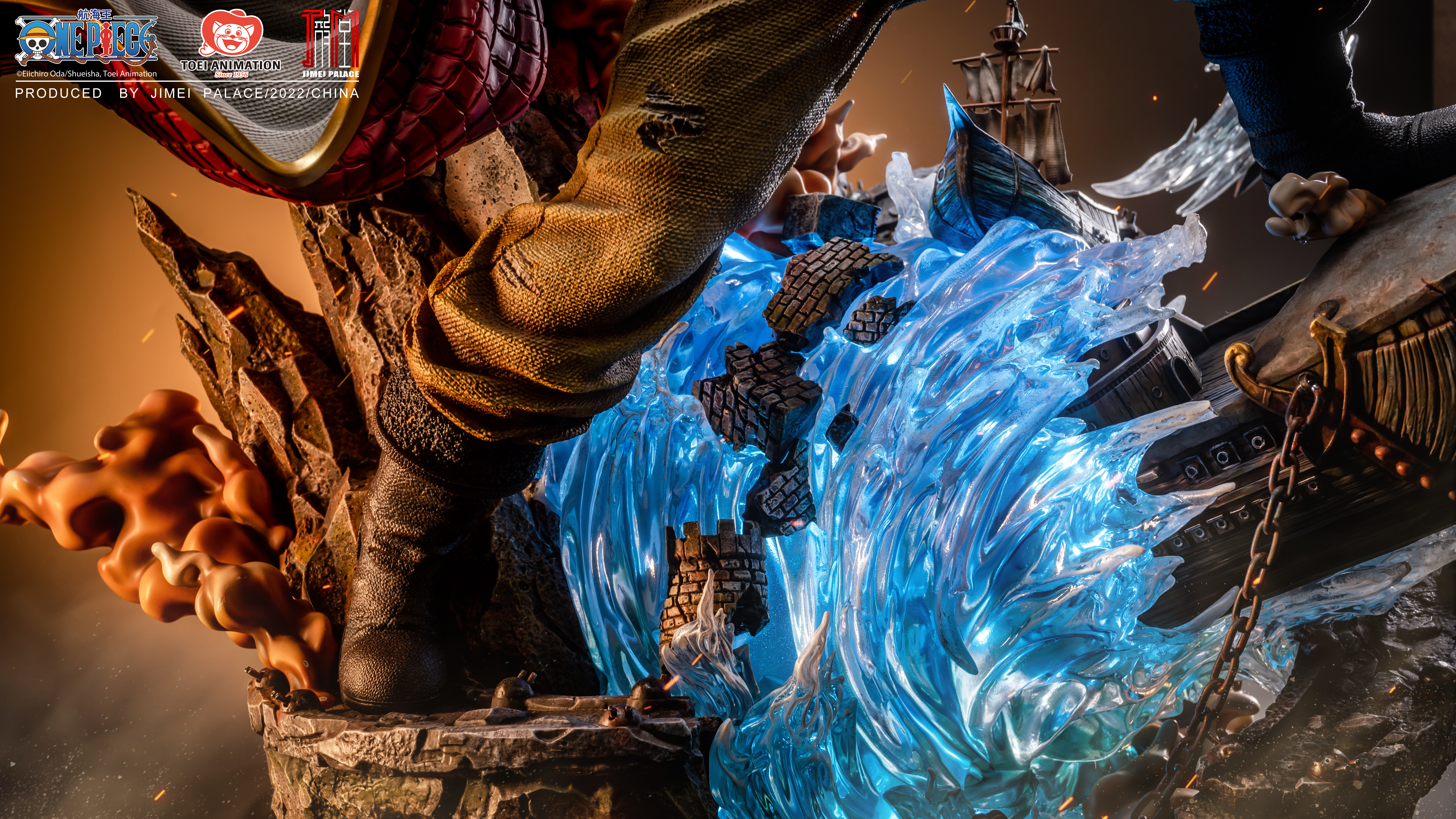 JIMEI PALACE- <One Piece>Edward Newgate-WhiteBeard- Limited edition statue-Authorized