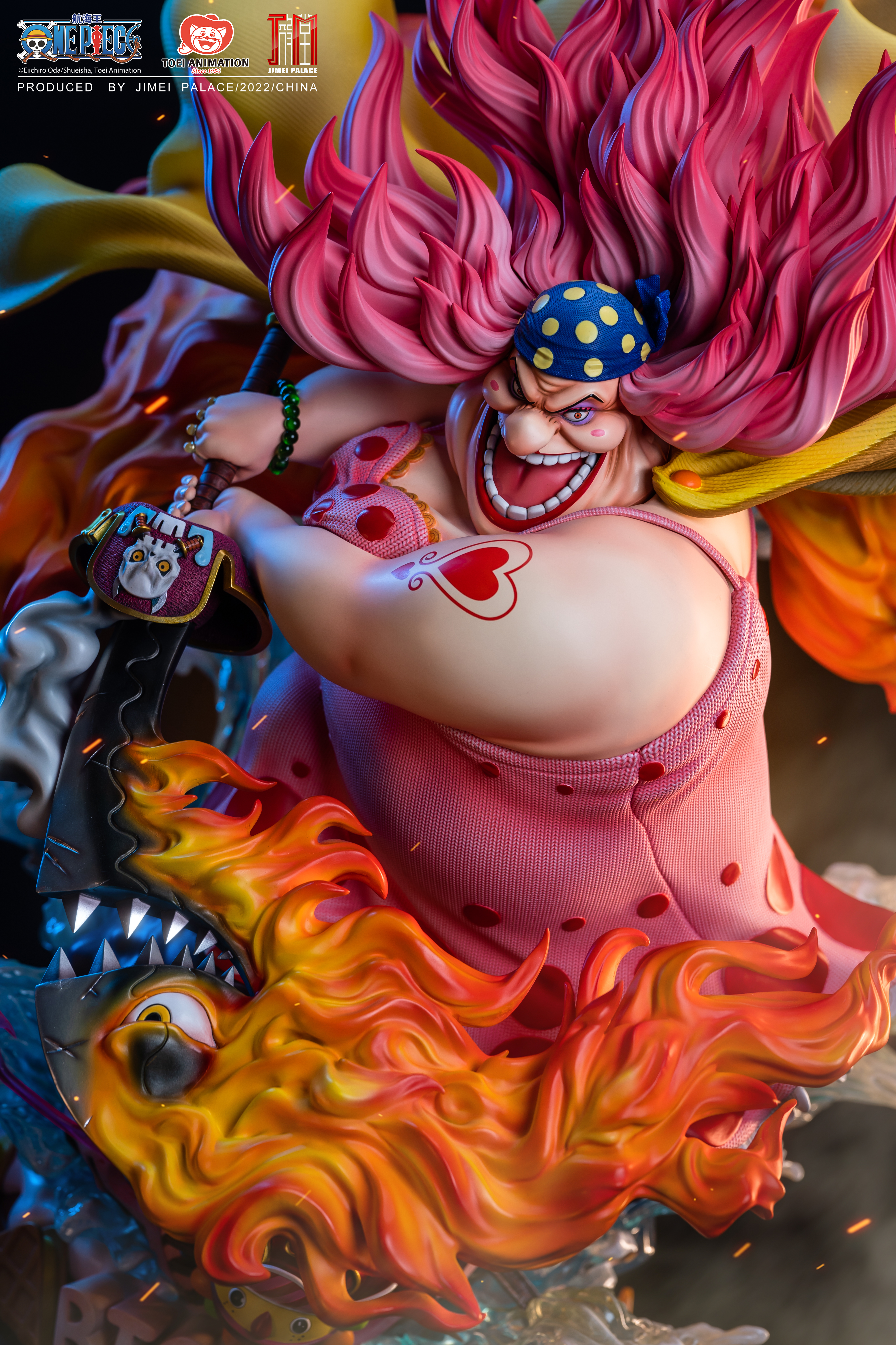 JIMEI PALACE- <One Piece> Big Mom -Charlotte Linlin- Limited edition statue-Authorized