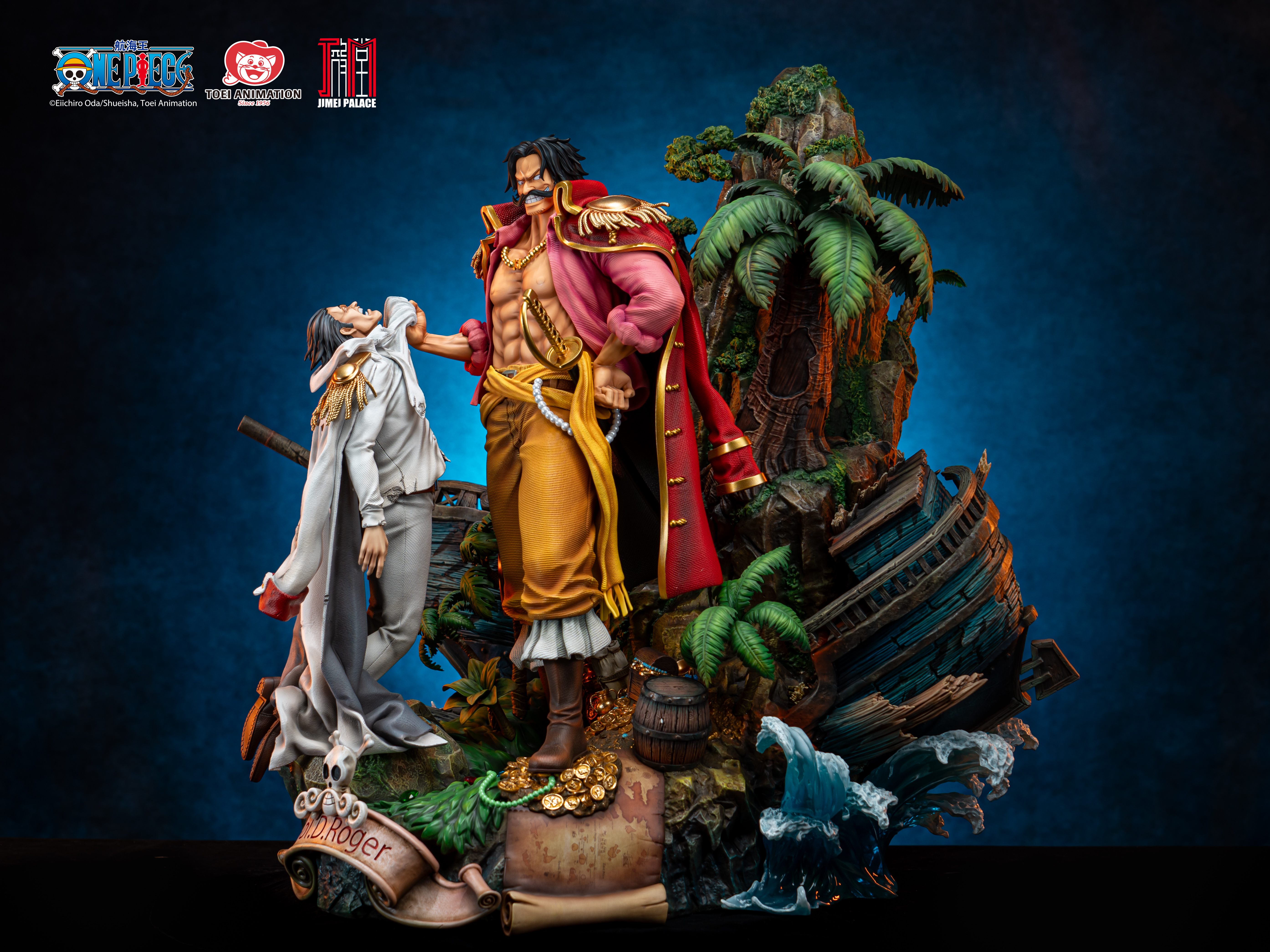 Pre-order-JIMEI PALACE- <One Piece> Gol D. Roger Limited Edition Statue-Authorized