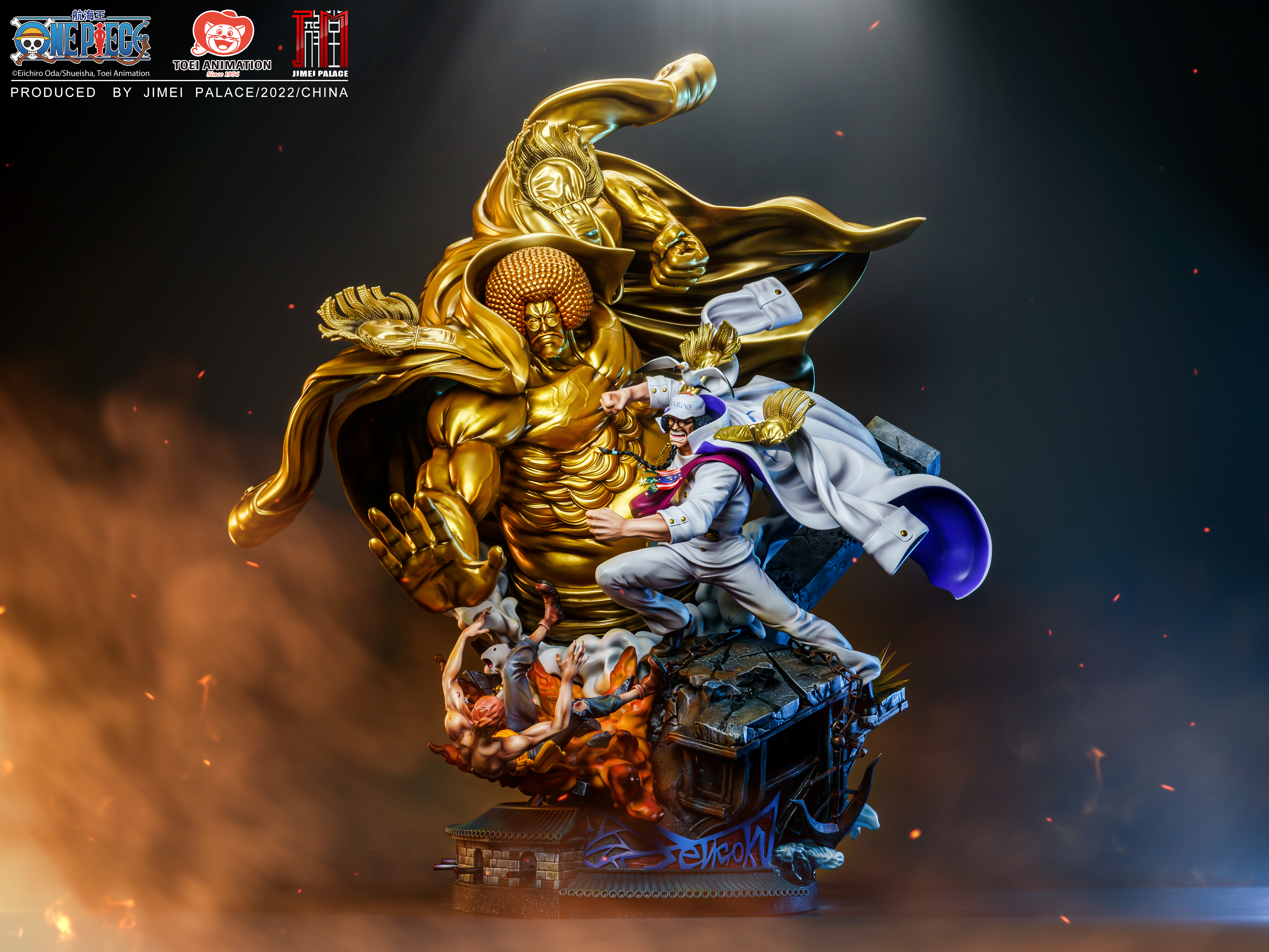 JIMEI PALACE- <One Piece> SENGOKU - Limited edition statue-Authorized