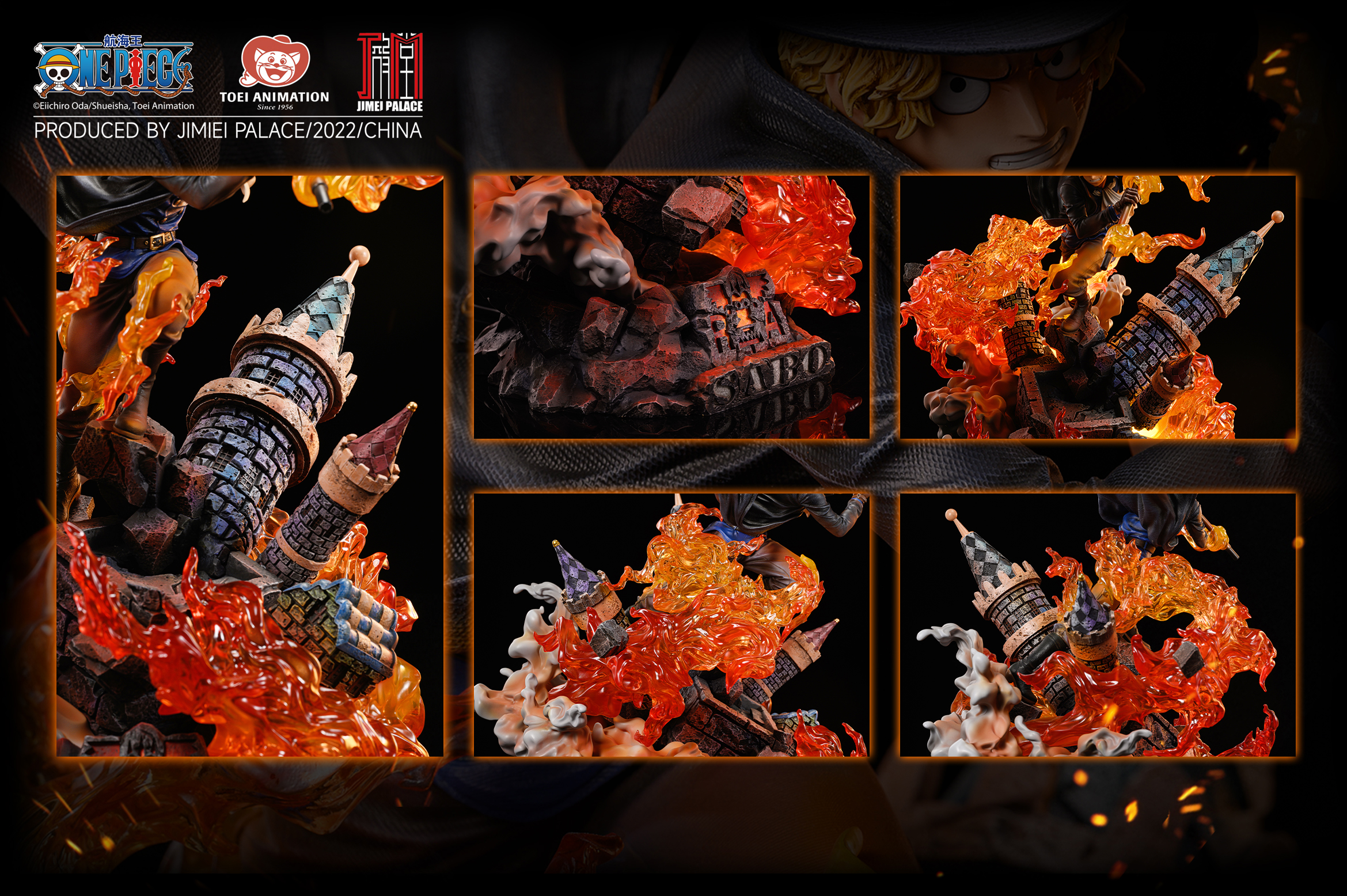 JIMEI PALACE- <One Piece> SABO- Limited edition statue-Authorized