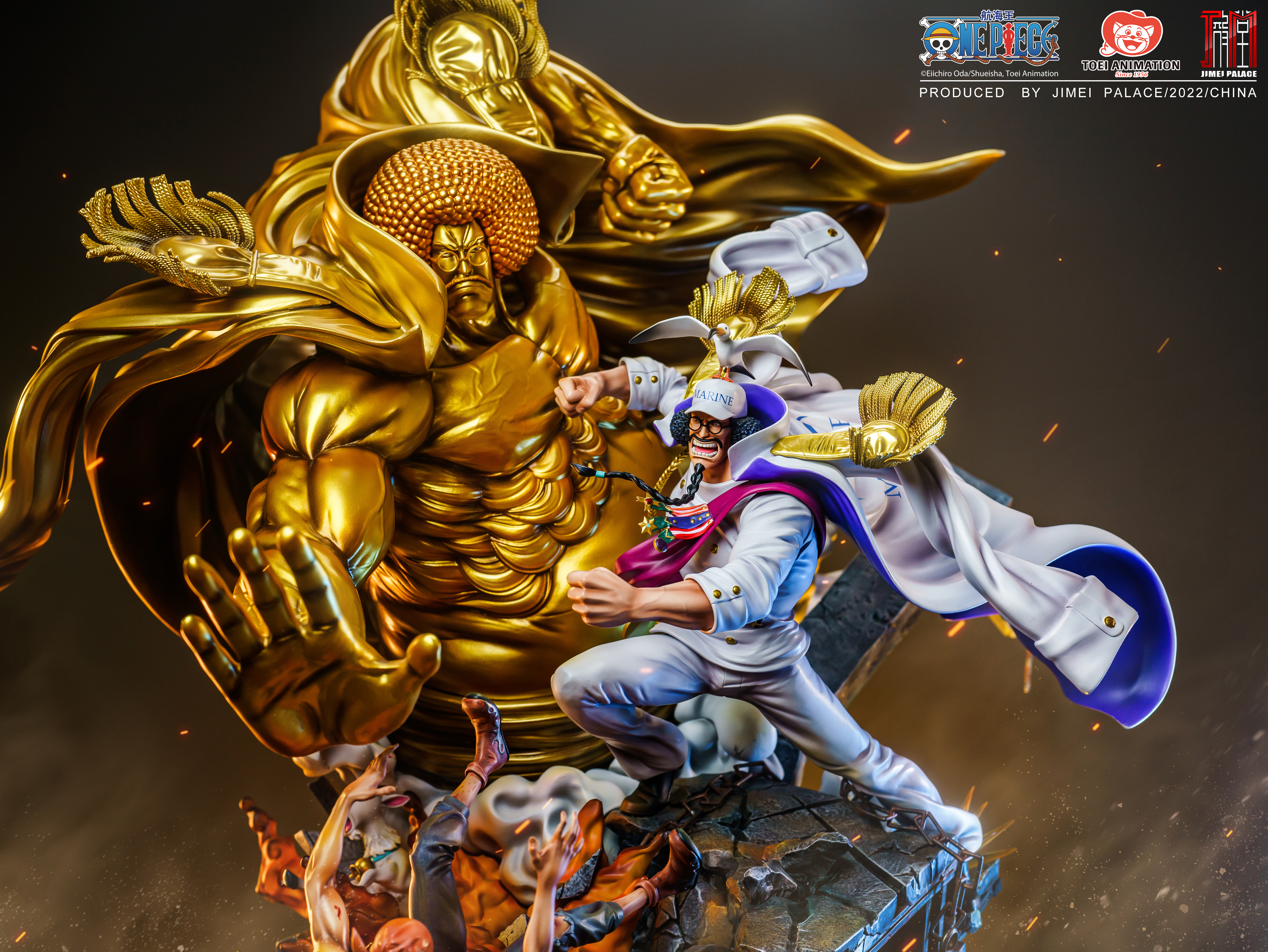 JIMEI PALACE- <One Piece> SENGOKU - Limited edition statue-Authorized