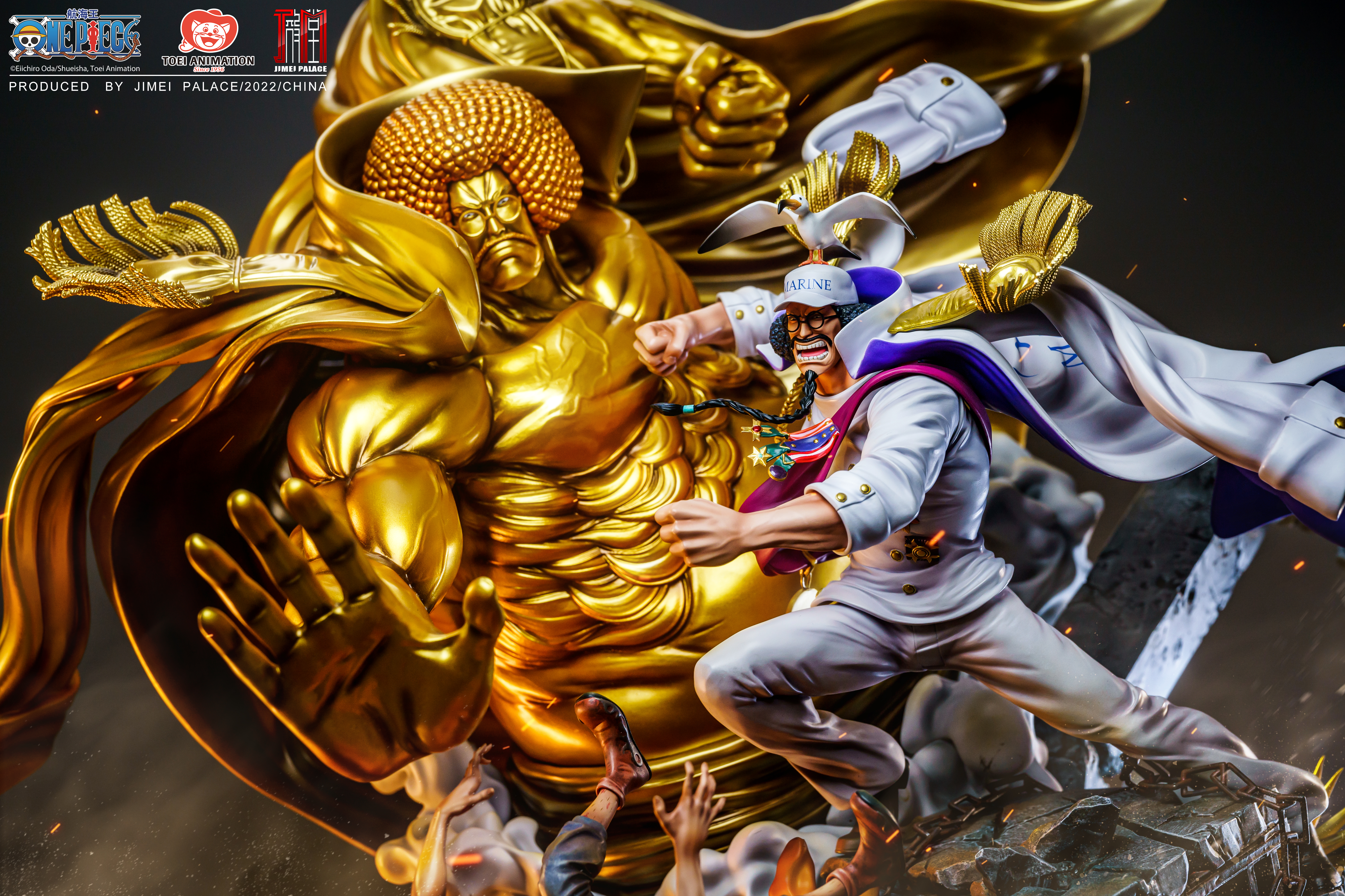 JIMEI PALACE- <One Piece> SENGOKU - Limited edition statue-Authorized