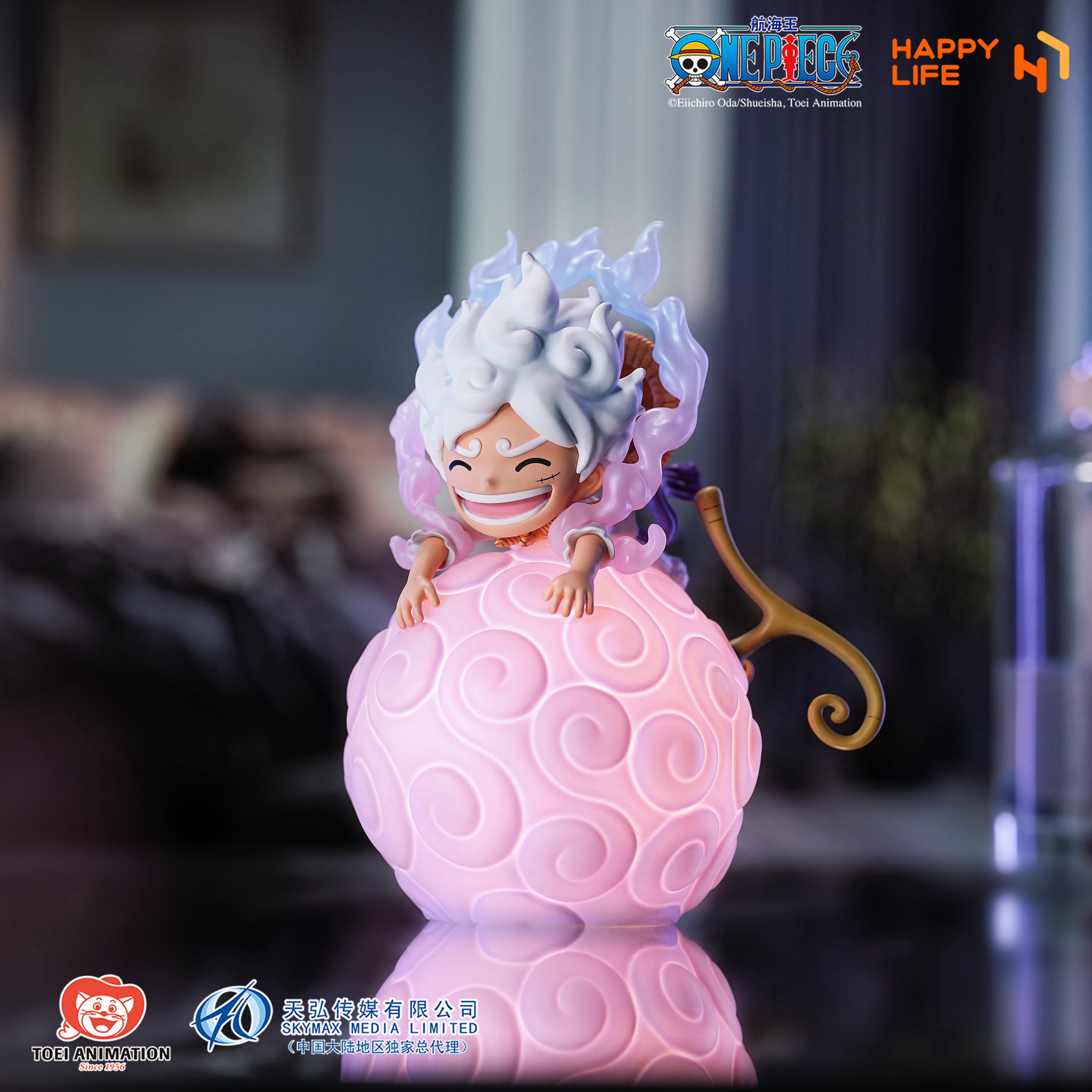 JIMEI PALACE-Officially Licensed One Piece Devil Fruit Series  Voice-Activated Night Lamp