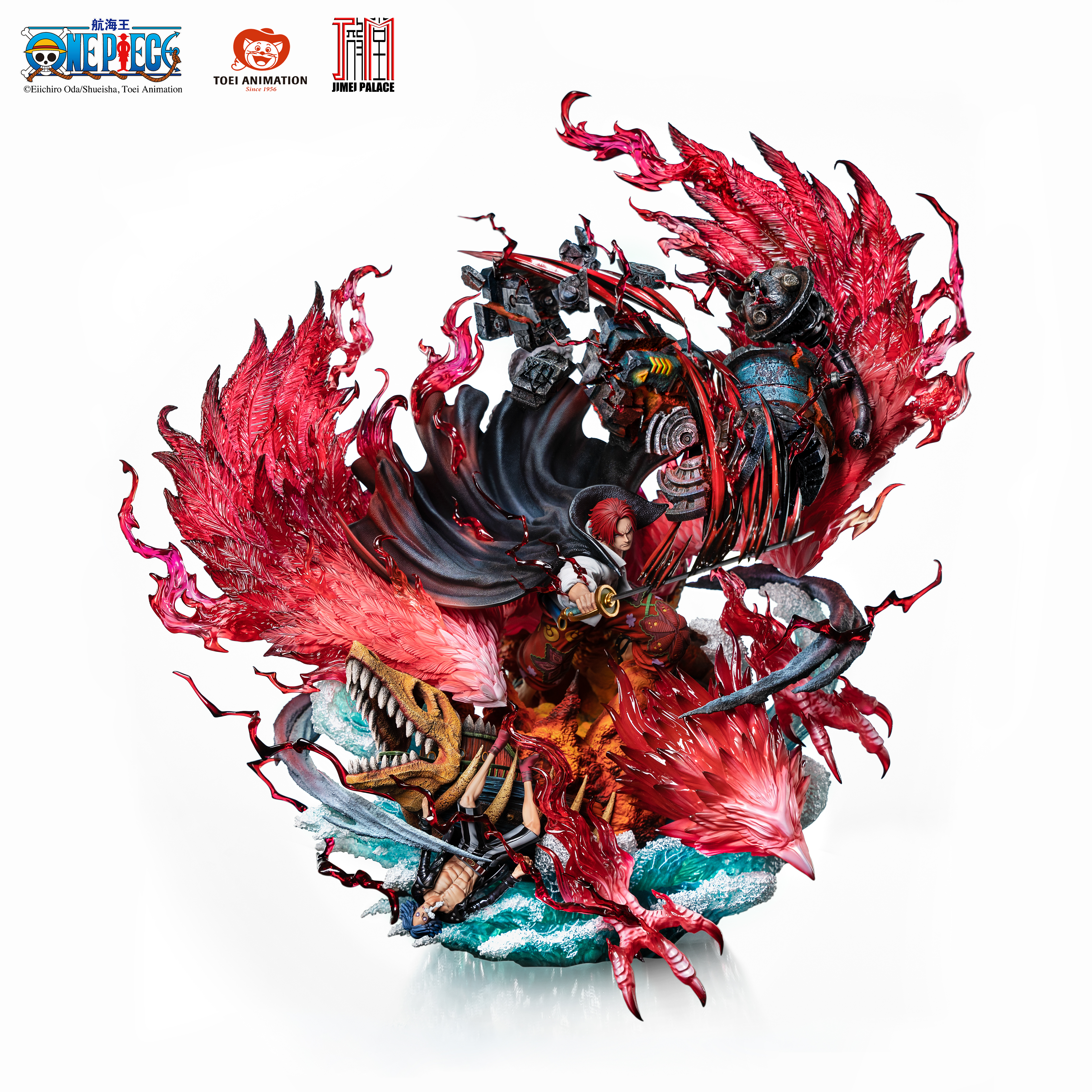 JIMEI PALACE- SHANKS - Kamusari Limited Edition Statue-Authorized