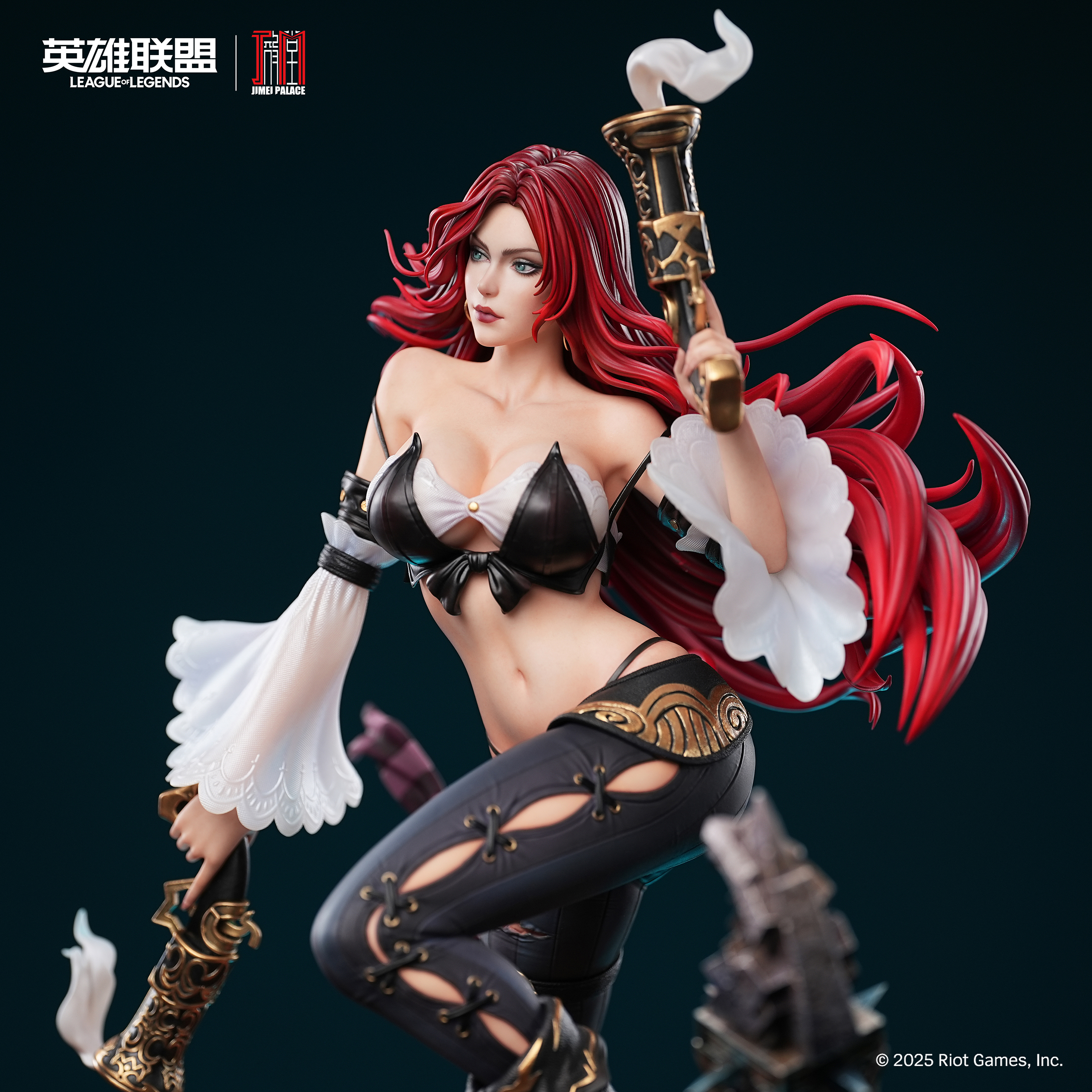 Official Licensed 《LEAGUE OF LEGENDS》The Bounty Hunter Miss Fortune Limited-Edition Statue Pre-order Opening!!