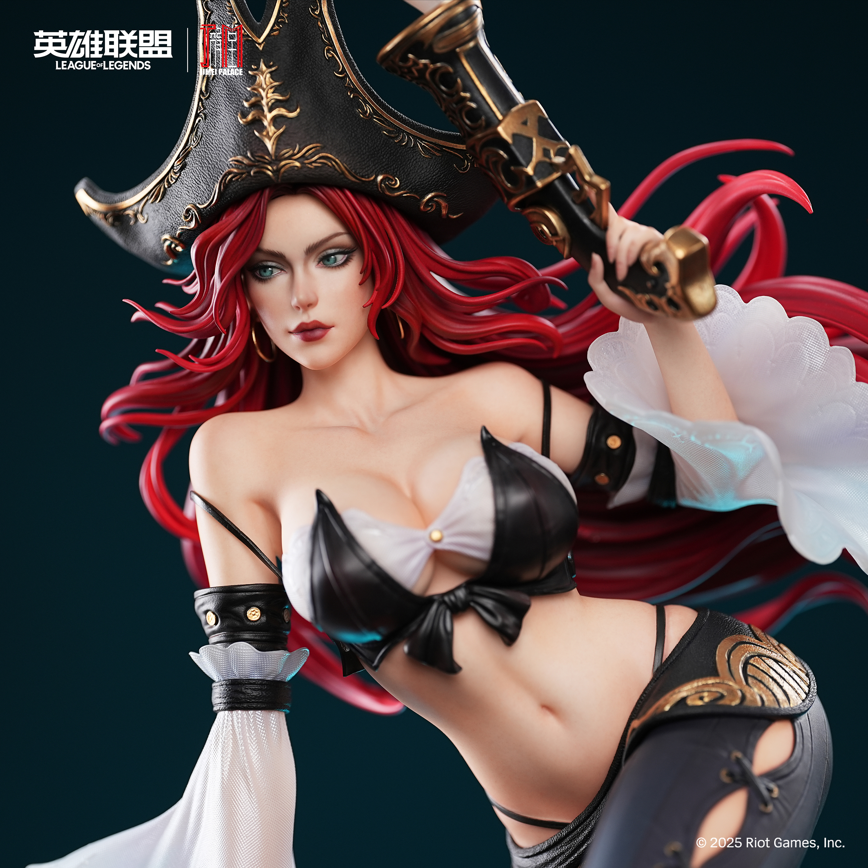 Official Licensed 《LEAGUE OF LEGENDS》The Bounty Hunter Miss Fortune Limited-Edition Statue Pre-order Opening!!
