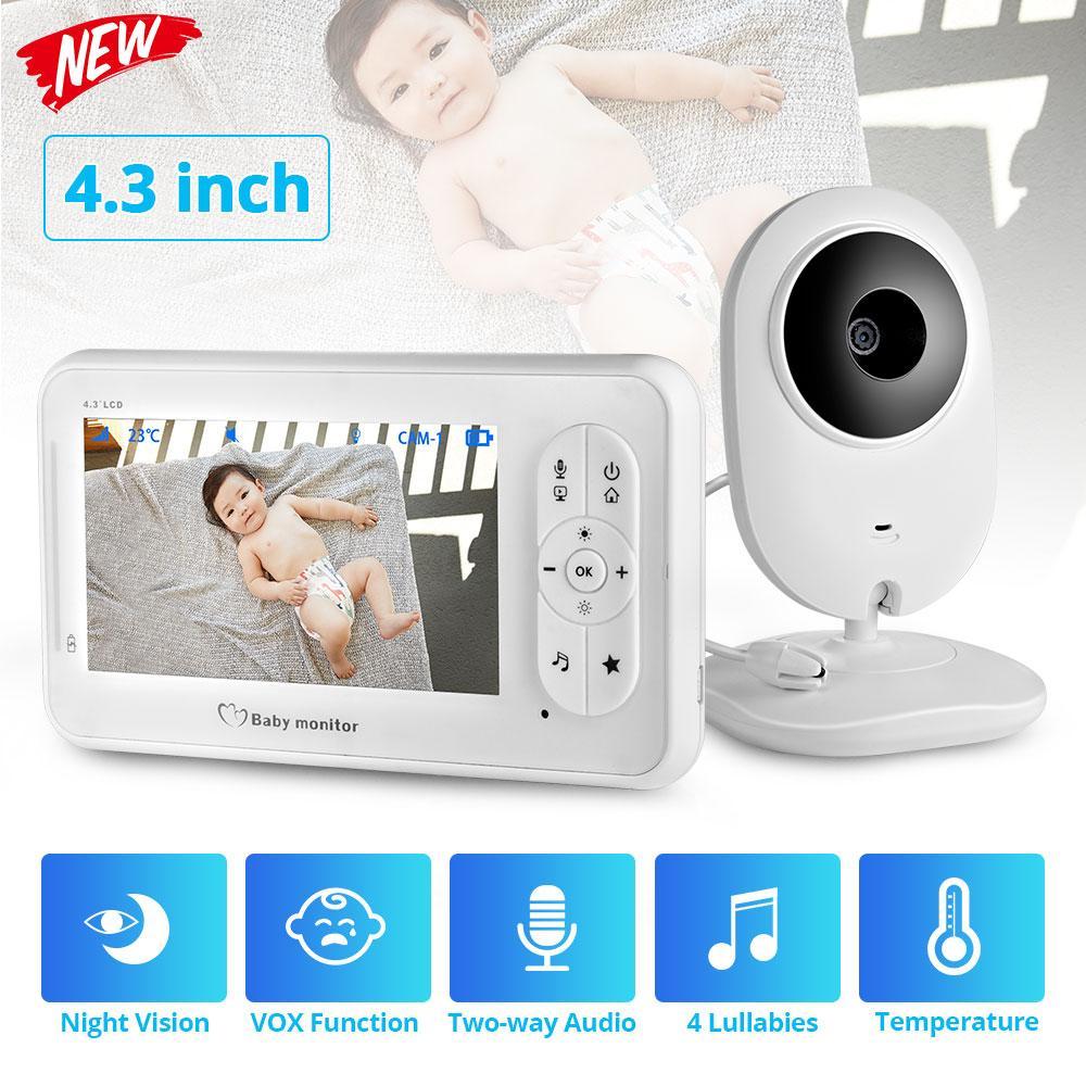 4.3 inch Wireless Color Baby Monitor Audio Video Baby Camera
