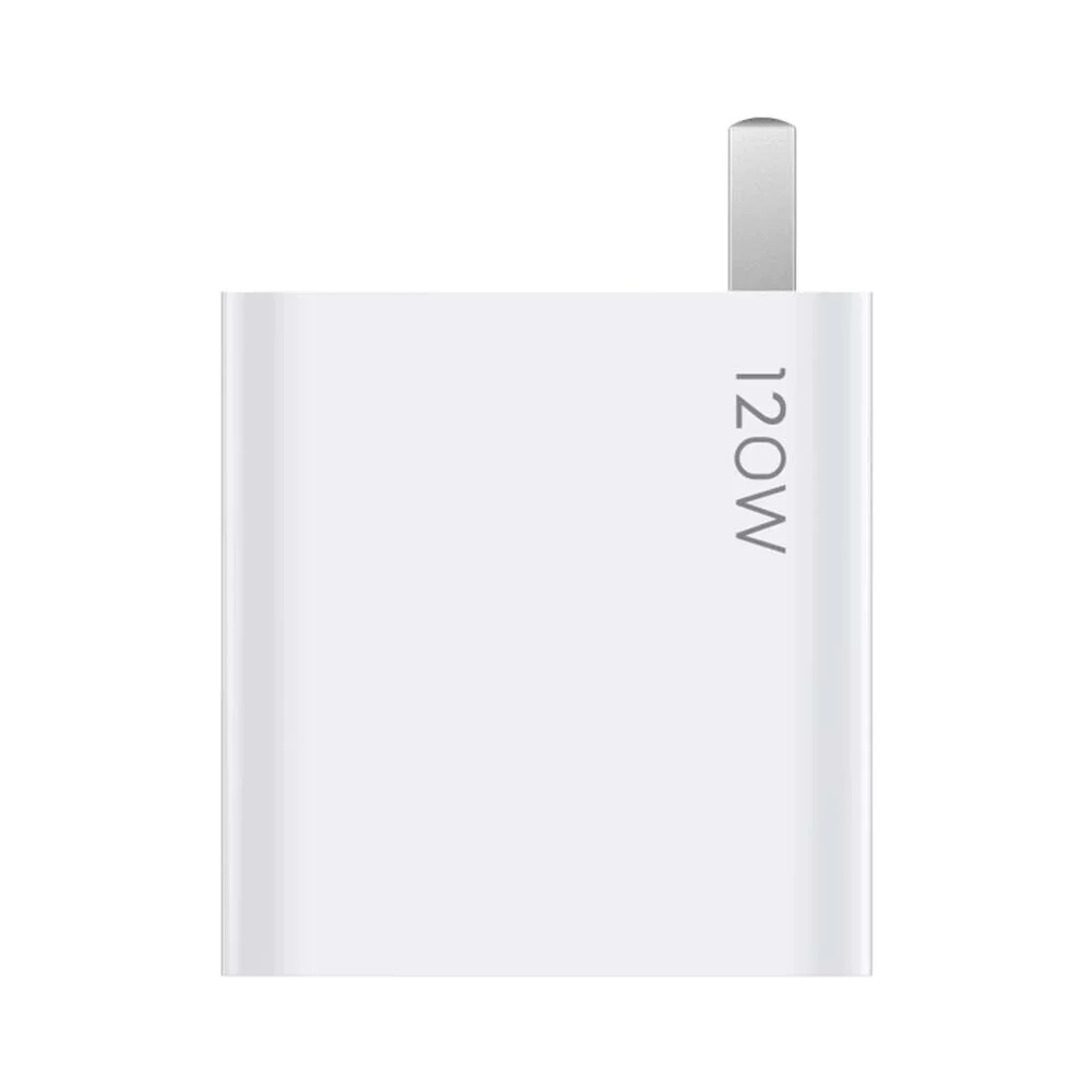 Xiaomi Black Shark 5 5S 4S 4 Pro 120W Fast Wall Charger 6A USB-C Cable White