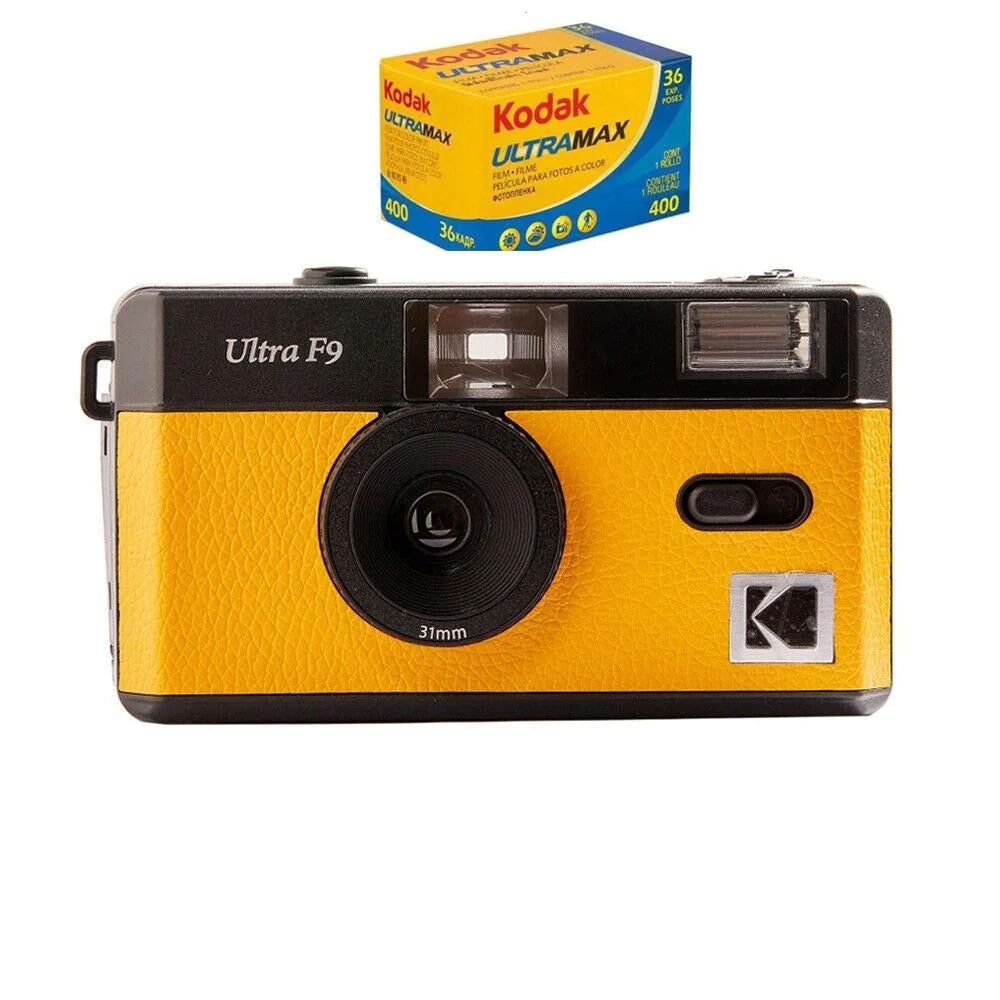 Kodak Vintage Retro Ultra F9 35mm Reusable Film Camera + Color Plus 36exp. *GIFT IDEAS*