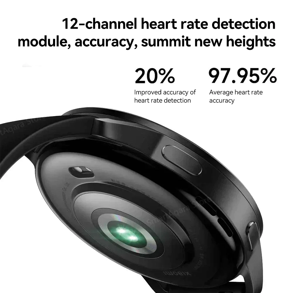 Xiaomi Watch S3 AMOLED Display Bluetooth5.2 Smart Watch Heart Rate Blood Oxygen Monitoring 5ATM Waterproof Sports Tracking
