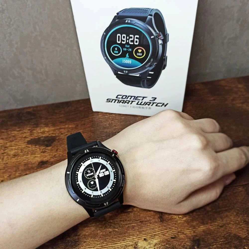 LOKMAT COMET 3 Smart Watch Bluetooth Call Local Music Playback Heart Rate Tracker Messages Reminder