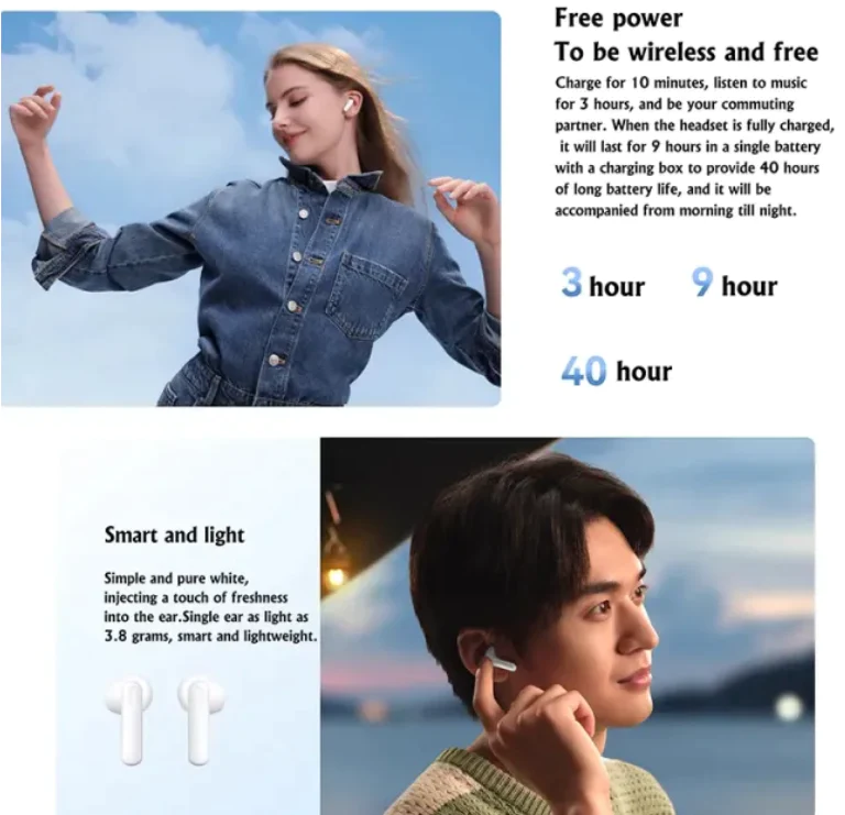 New Huawei FreeBuds SE 2 Wireless Bluetooth Headset Touch Control Sports Earphones
