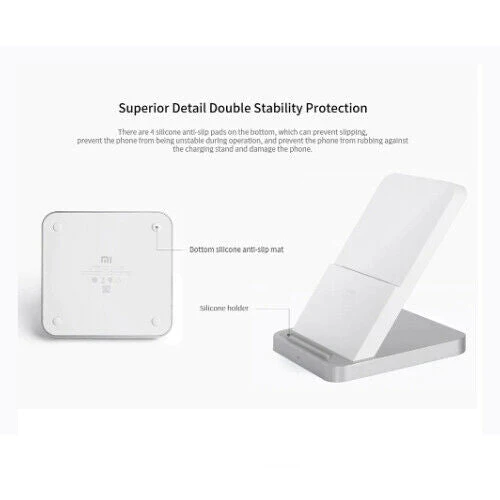 New Original Xiaomi Vertical Air-cooled Wireless Charger 30W Max Flash Charging