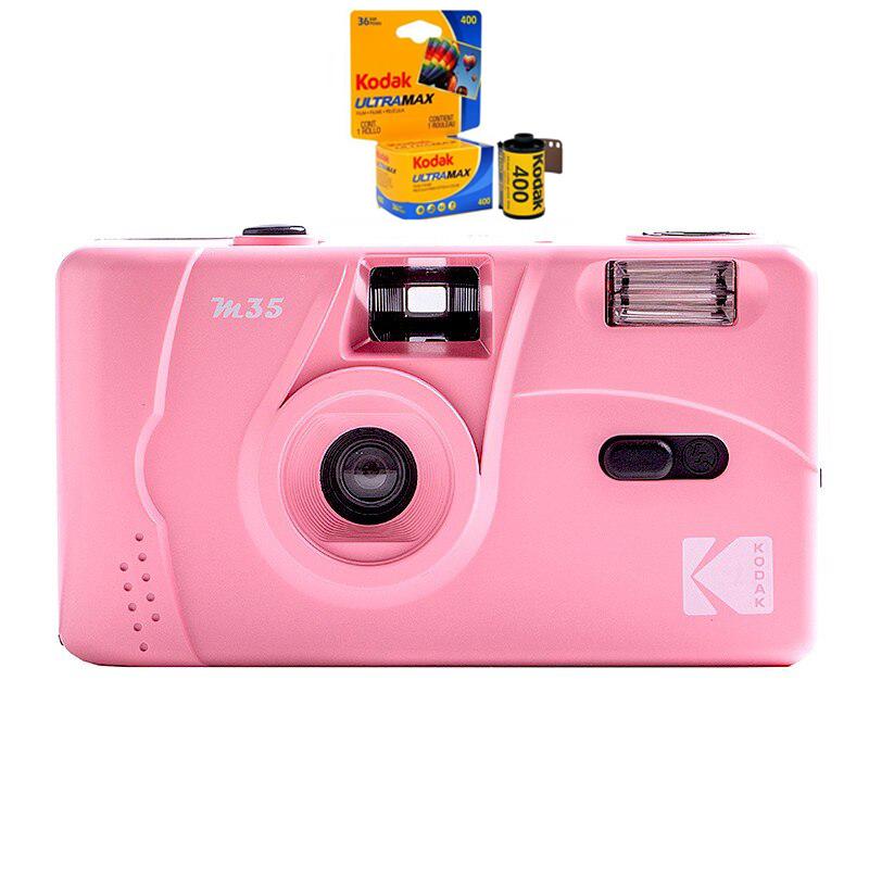 Kodak Vintage Retro M35 35mm Reusable Film Camera with Flash *Gift Idea*