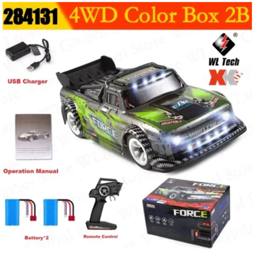 WLtoys 284131 Racing RC Car 30 KM/H 2.4G 1/28 Drift Remote Control Xmas Kids Toy