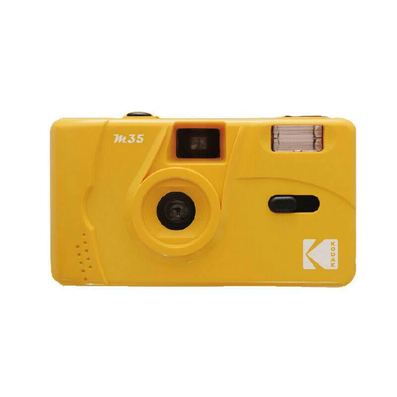 Kodak Vintage Retro M35 35mm Reusable Film Camera with Flash *Gift Idea*