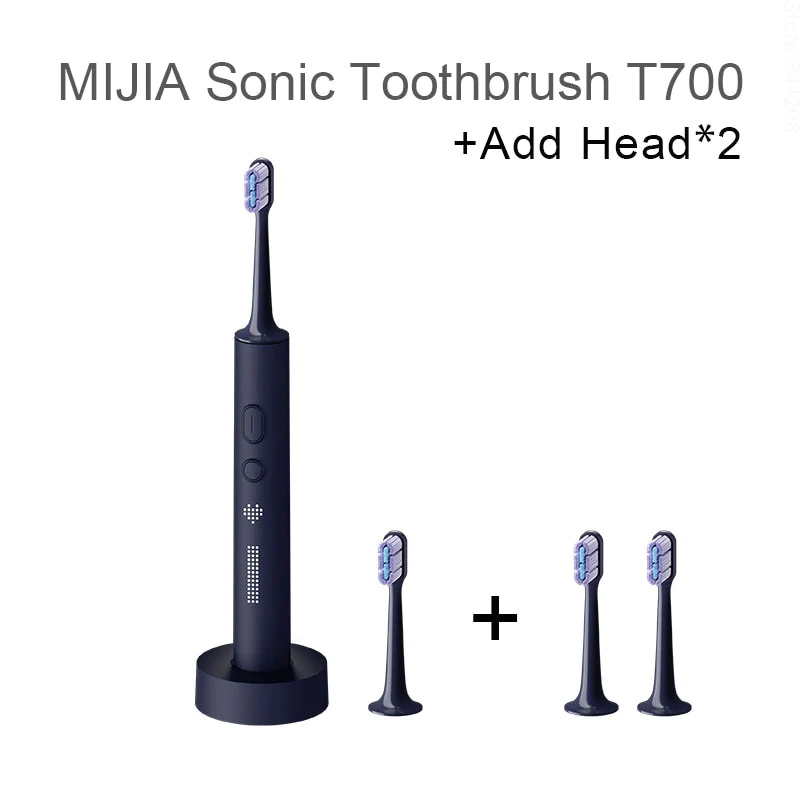 XIAOMI MIJIA T700 Sonic Electric Toothbrush Teeth Whitening Ultrasonic Vibration Oral Cleaner Brush