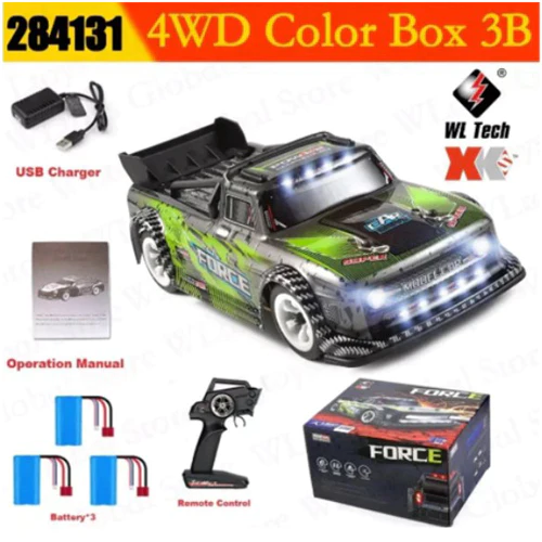 WLtoys 284131 Racing RC Car 30 KM/H 2.4G 1/28 Drift Remote Control Xmas Kids Toy