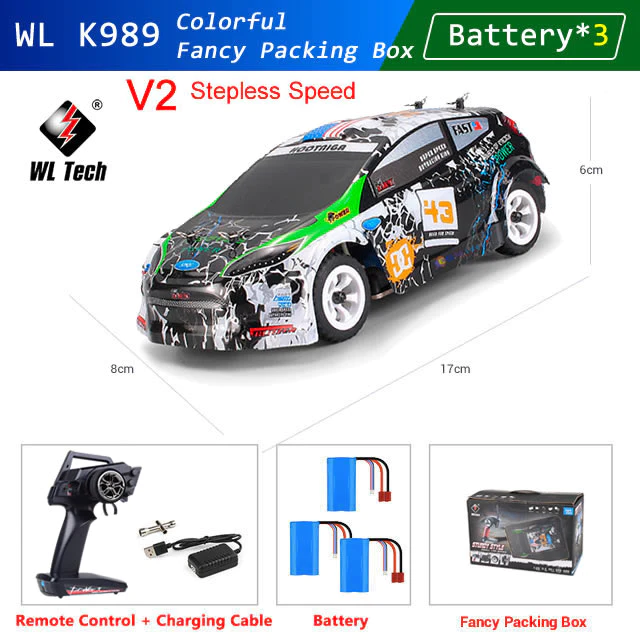 WLtoys K989 RC Car 1/28 4WD RC Drift Car 2.4G Sport Racing High Speed Remote RC Cars
