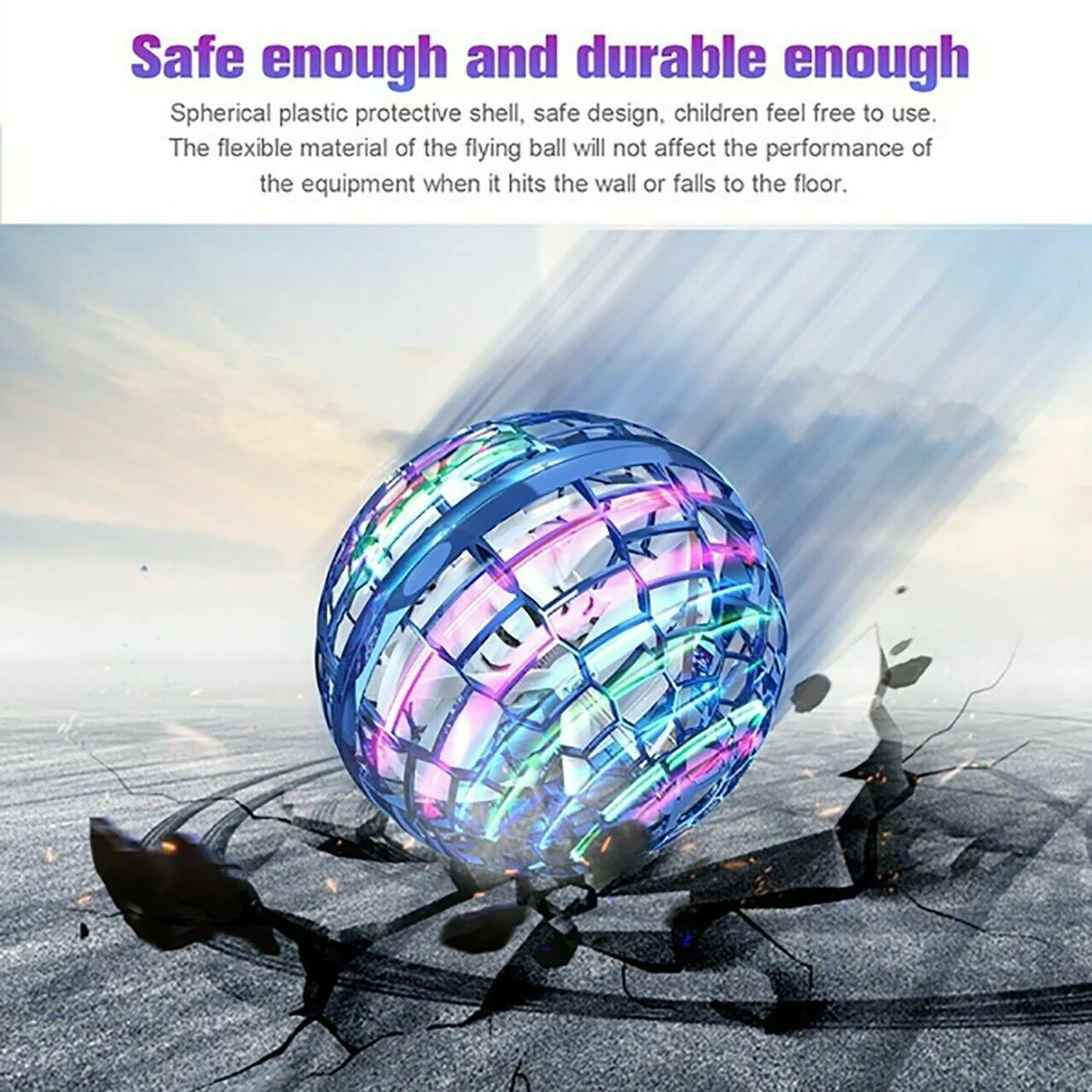 Pro Flying Ball Space Orb Magic Mini Drone UFO Boomerang Boy Girl Toy Gifts Ideal