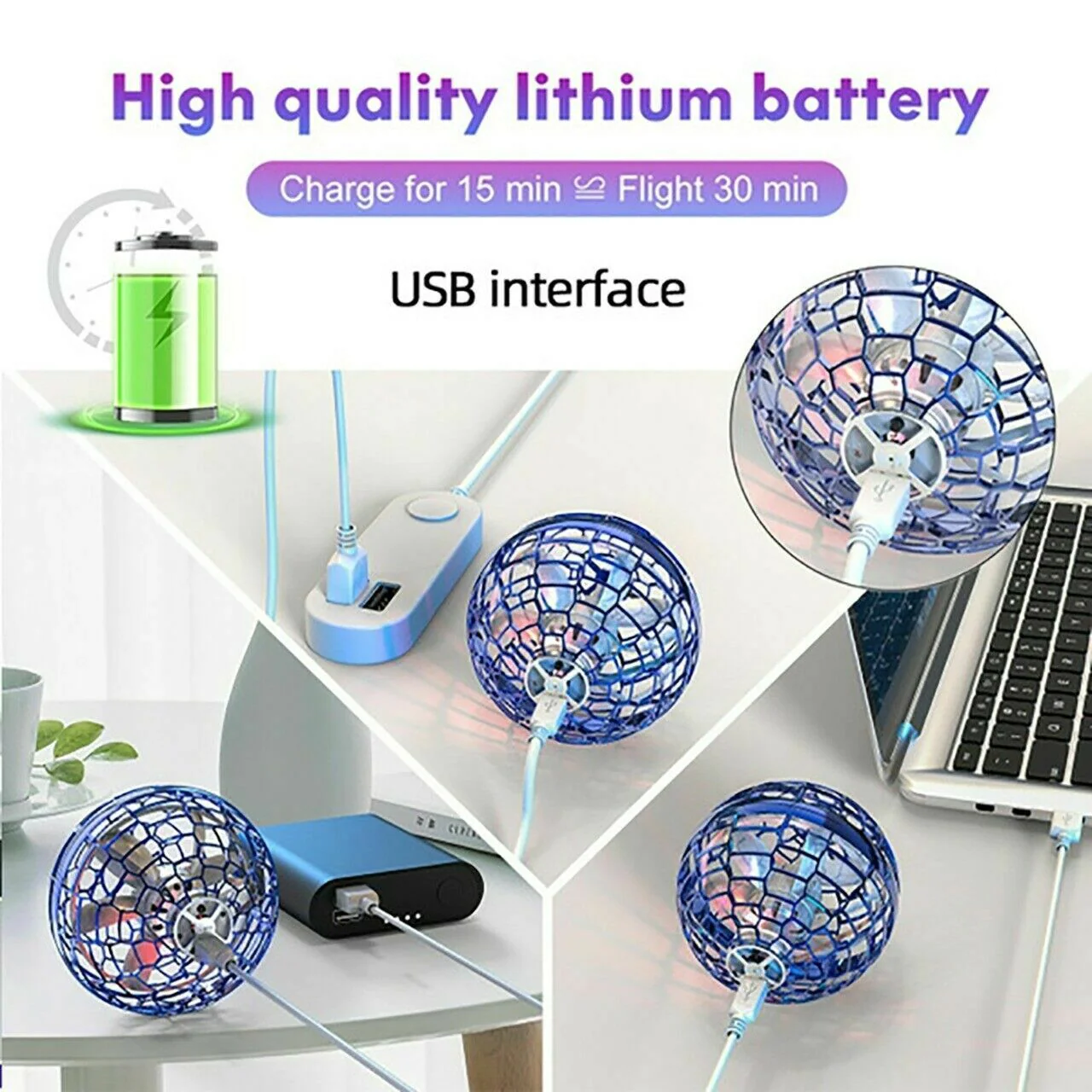 Pro Flying Ball Space Orb Magic Mini Drone UFO Boomerang Boy Girl Toy Gifts Ideal