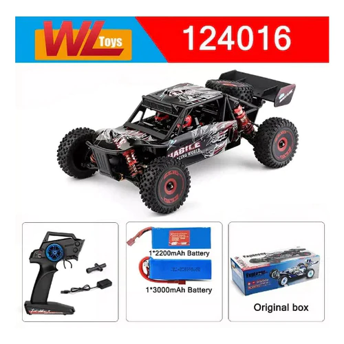 WLtoys RC Car 1:12 124016 4WD 75km/h High-Speed Brushless Motor Off-Road 2.4G Drift Climbing Version 2