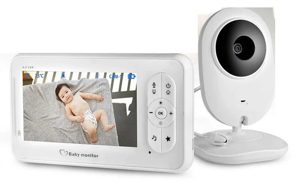 4.3 inch Wireless Color Baby Monitor Audio Video Baby Camera