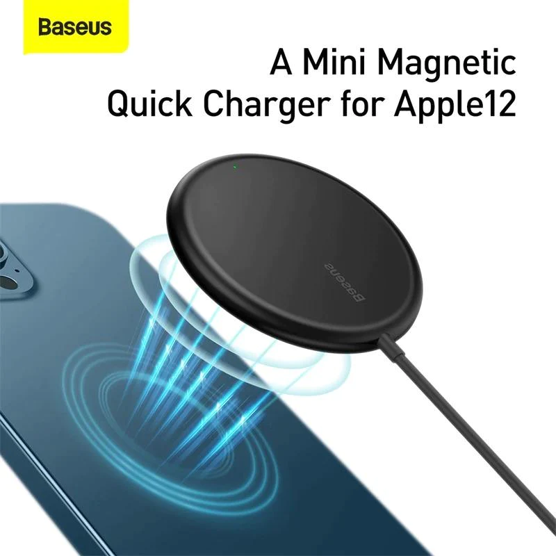 Baseus Magnetic Wireless Charger For iPhone 12 Series Phone Charger