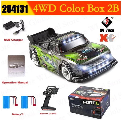 WLtoys 284131 Racing RC Car 30 KM/H 2.4G 1/28 Drift Remote Control Xmas Kids Toy