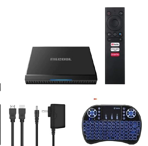 Mecool KM6 deluxe Wifi 6 Amlogic S905X4 Android 10.0 Google Certified AV1 BT5.0 TV BOX